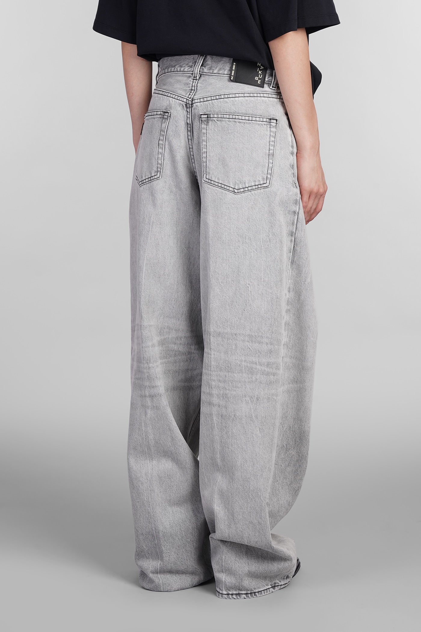 Bethany Jeans in grey cotton - Image 3