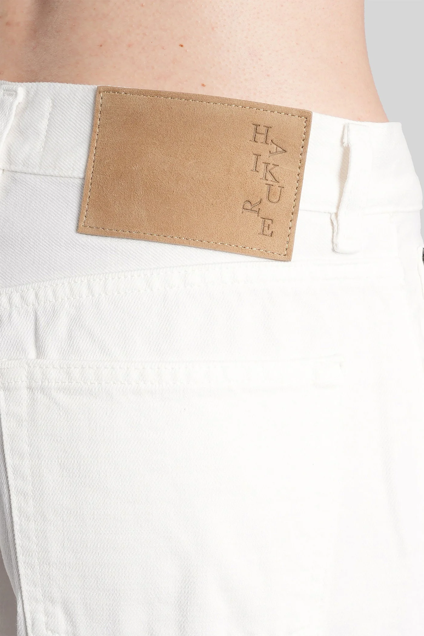 Bethany Jeans in white cotton - Image 5
