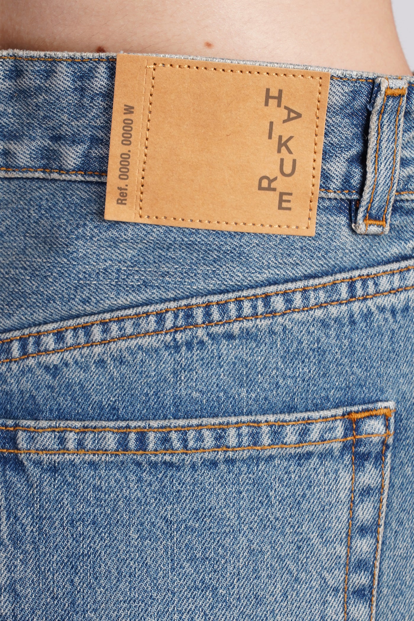 Big bethany Jeans in blue cotton - Image 5