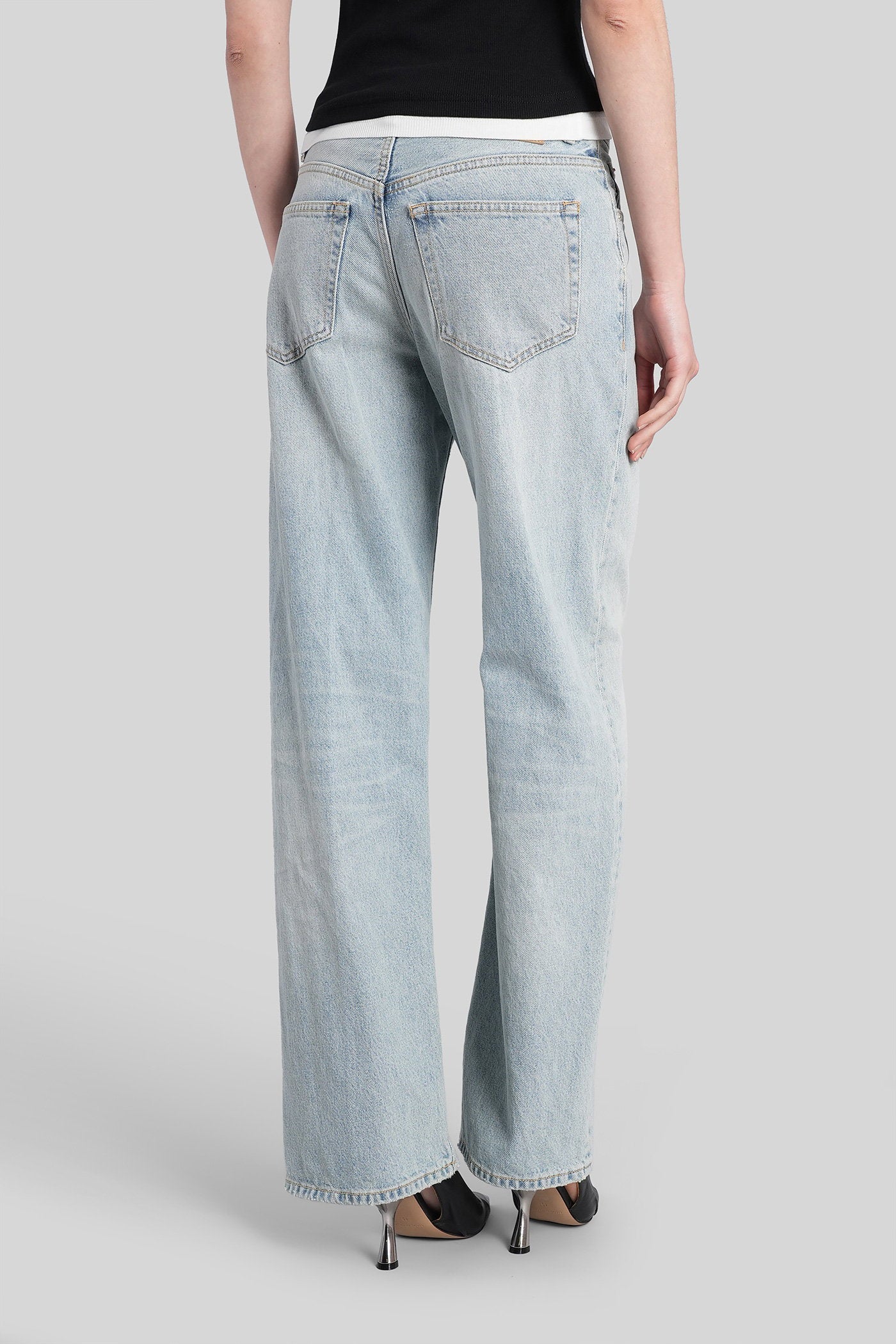 Bonnie Jeans in blue cotton - Image 3