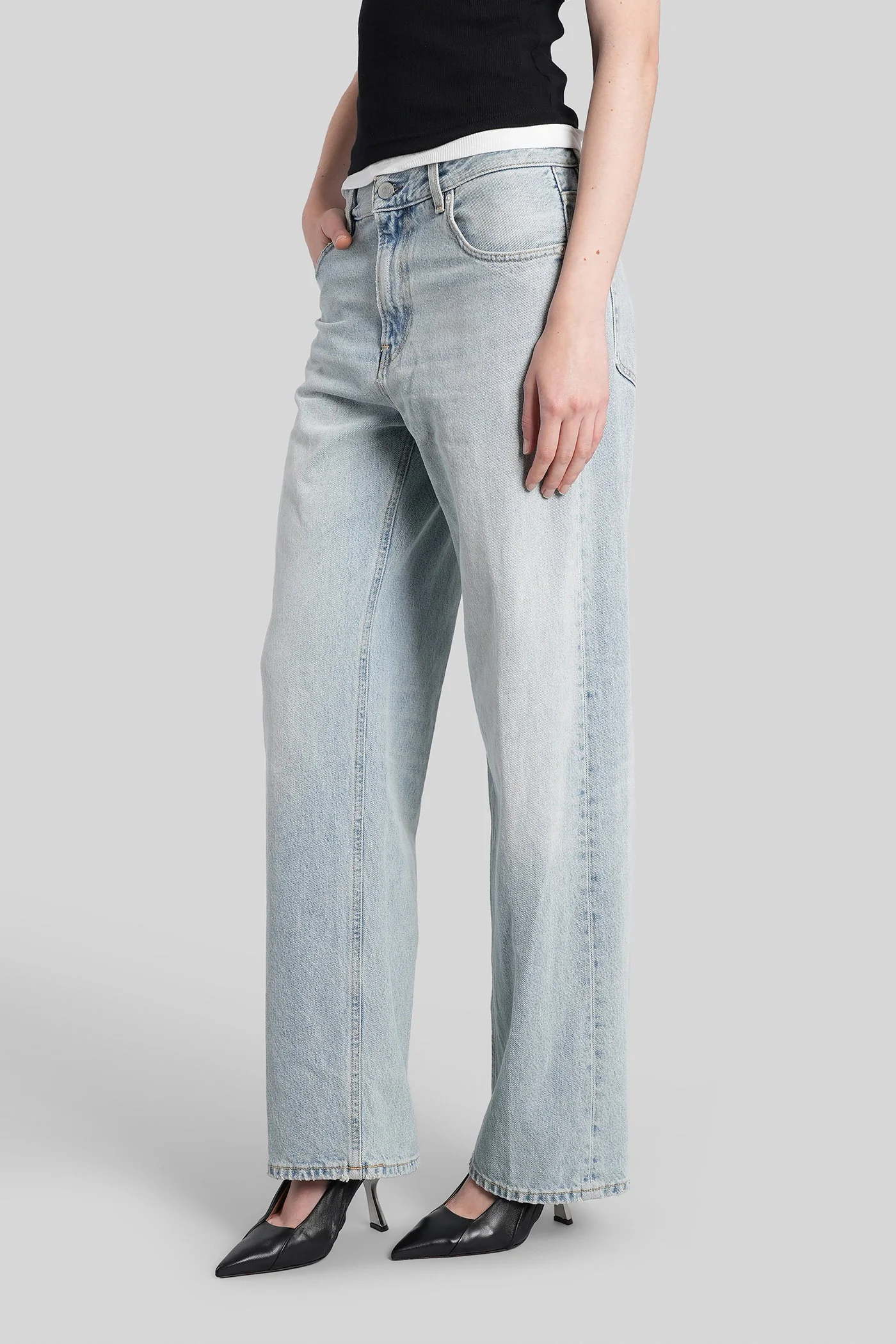 Bonnie Jeans in blue cotton - Image 4