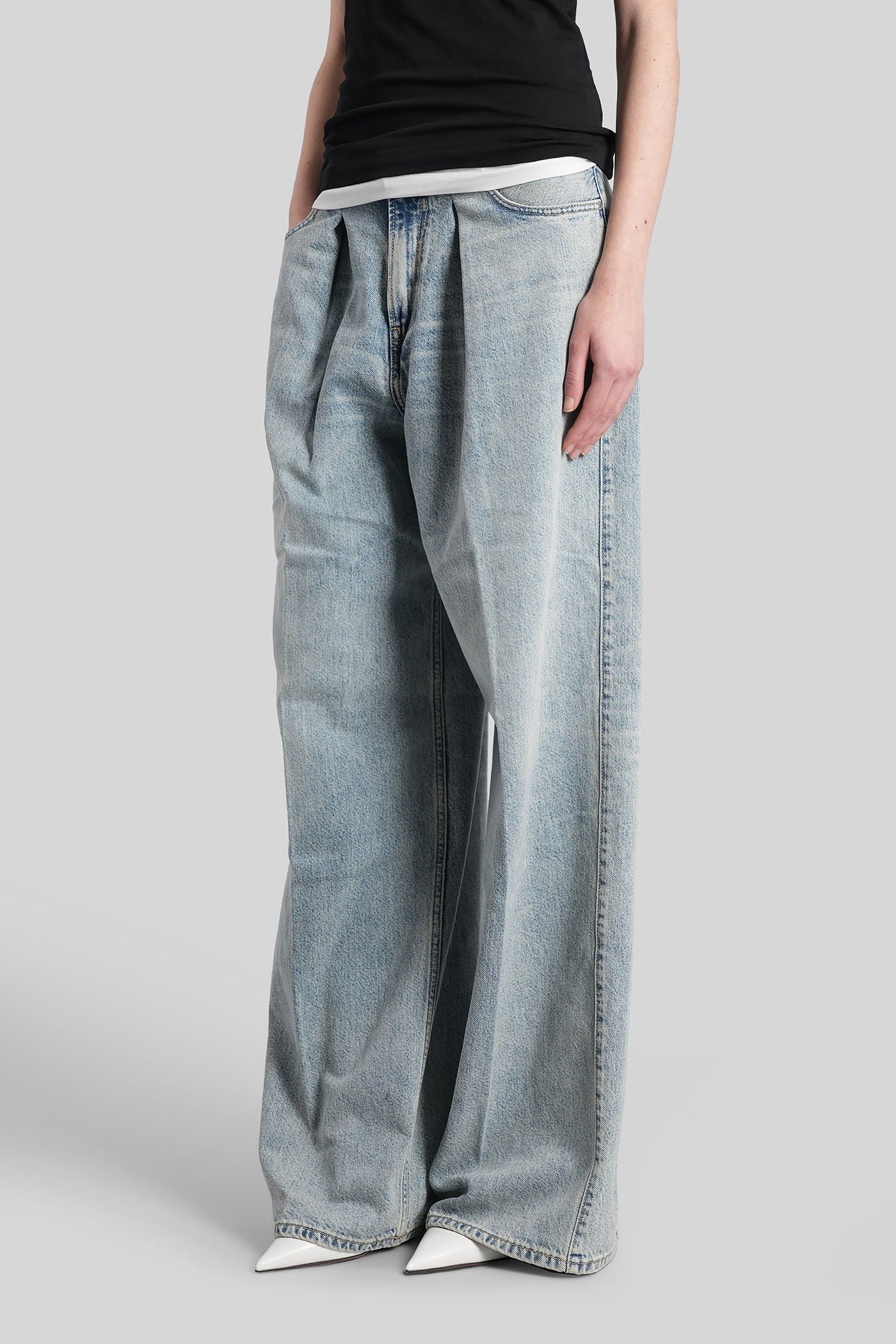 Candy Jeans in blue cotton - Image 4