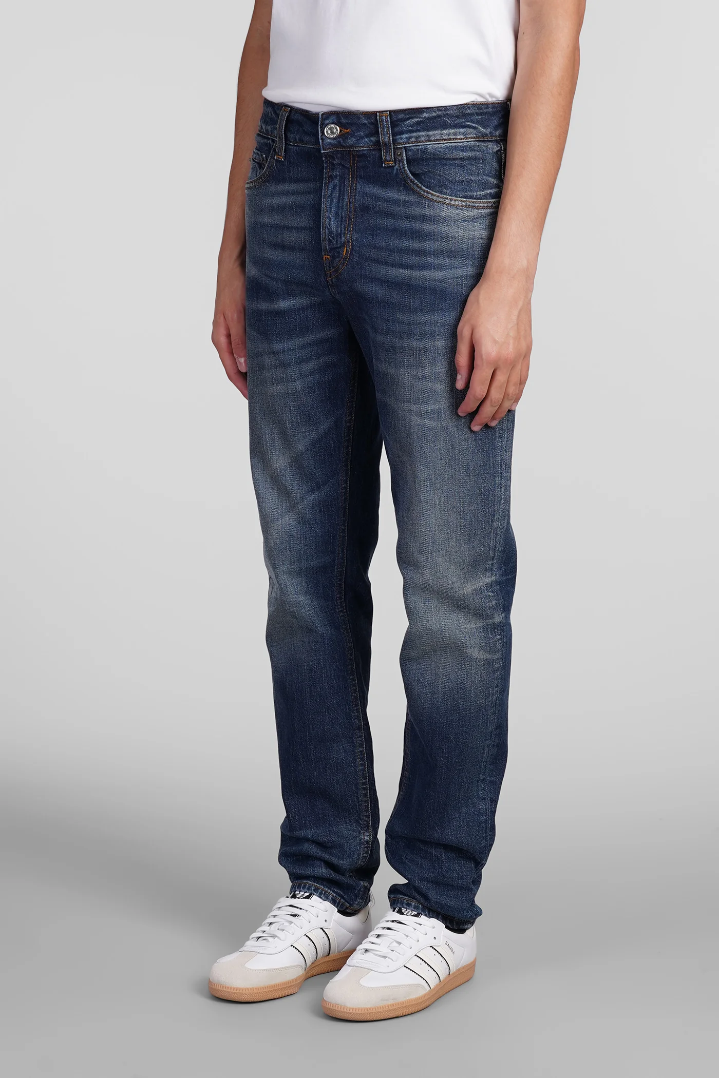 Cleveland Jeans in blue cotton - Image 4