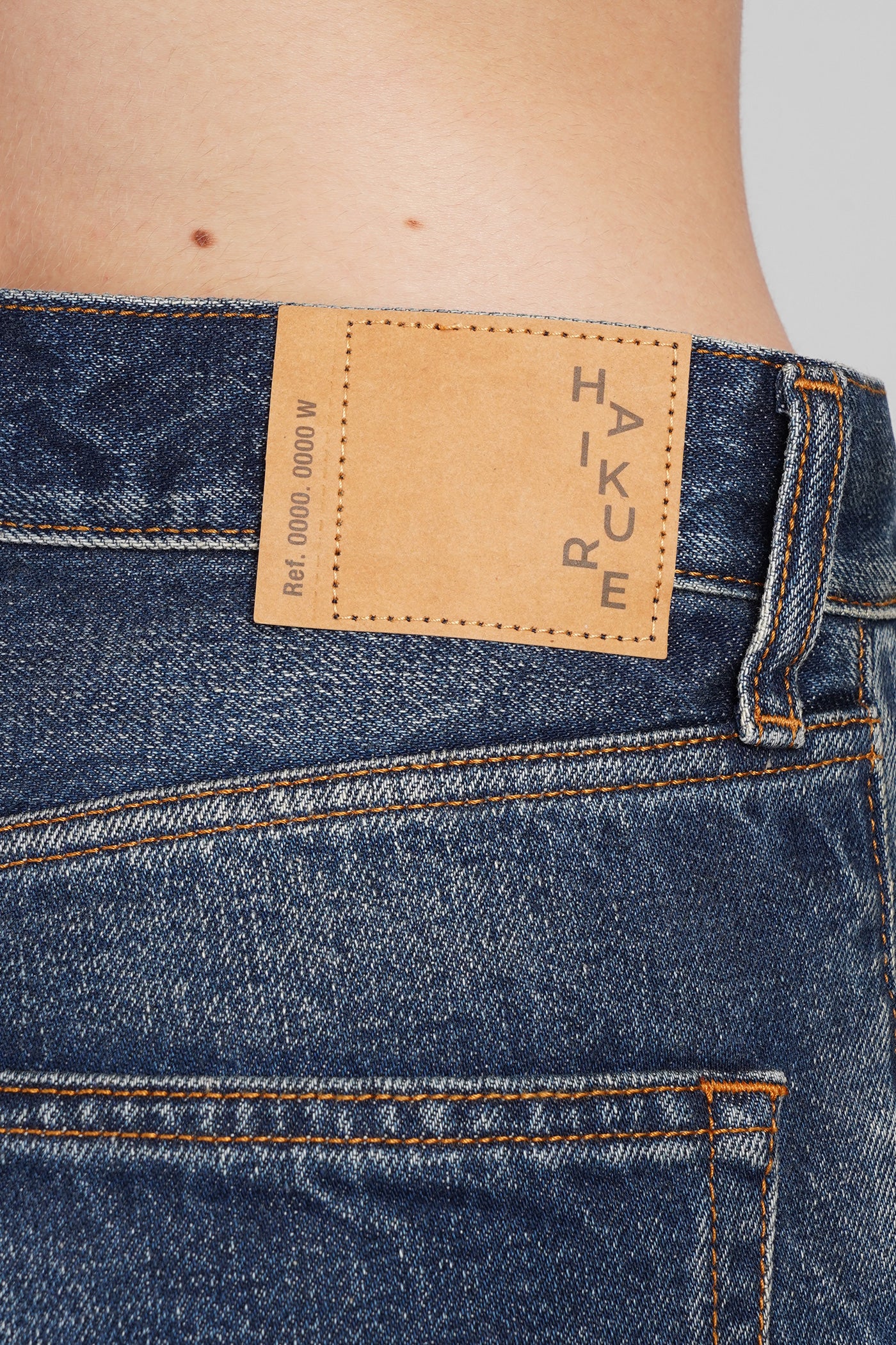 Flora Jeans in blue cotton - Image 5