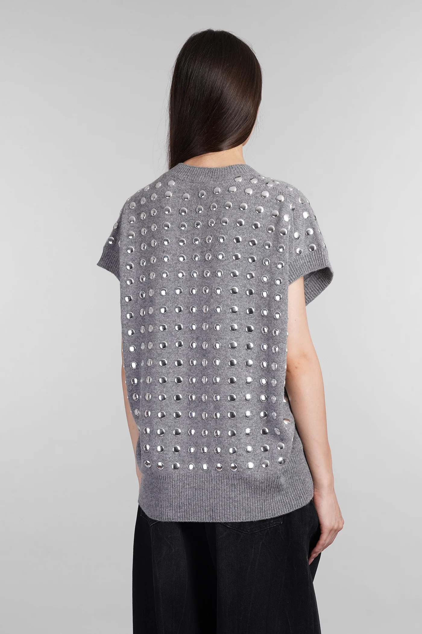 Geri Vest in grey wool - Image 3