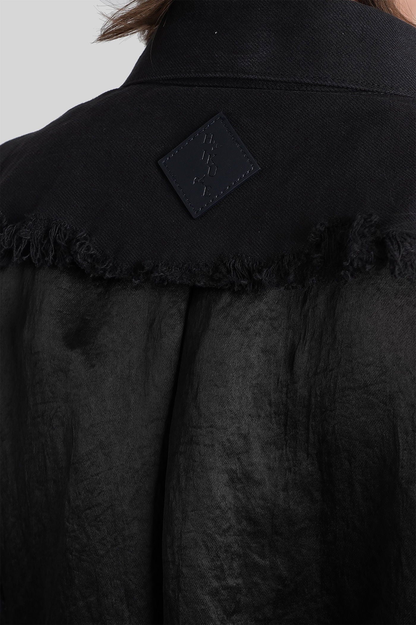 Ryder Vest in black cotton - Image 5