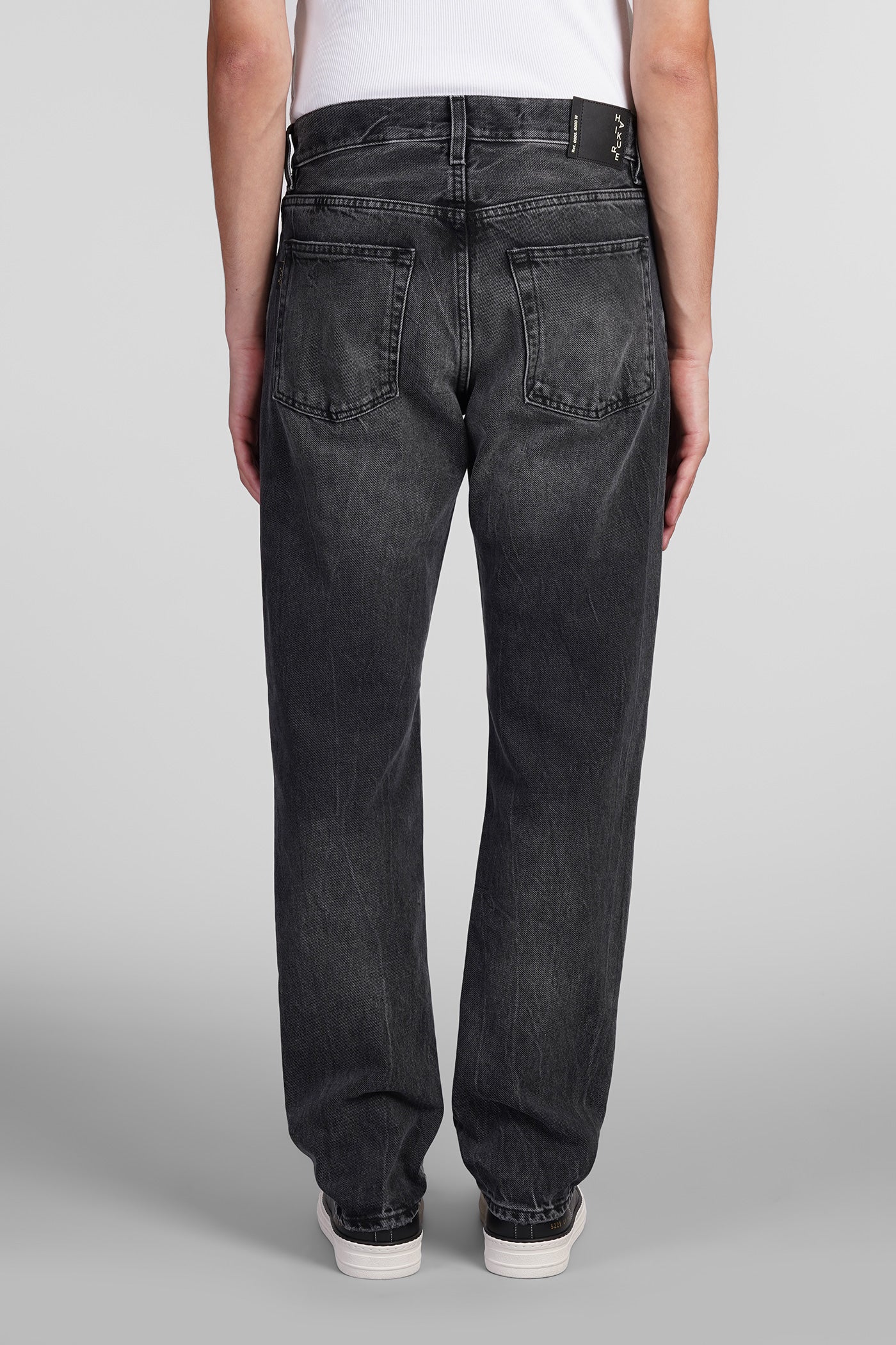 Tokyo Jeans in black cotton - Image 3