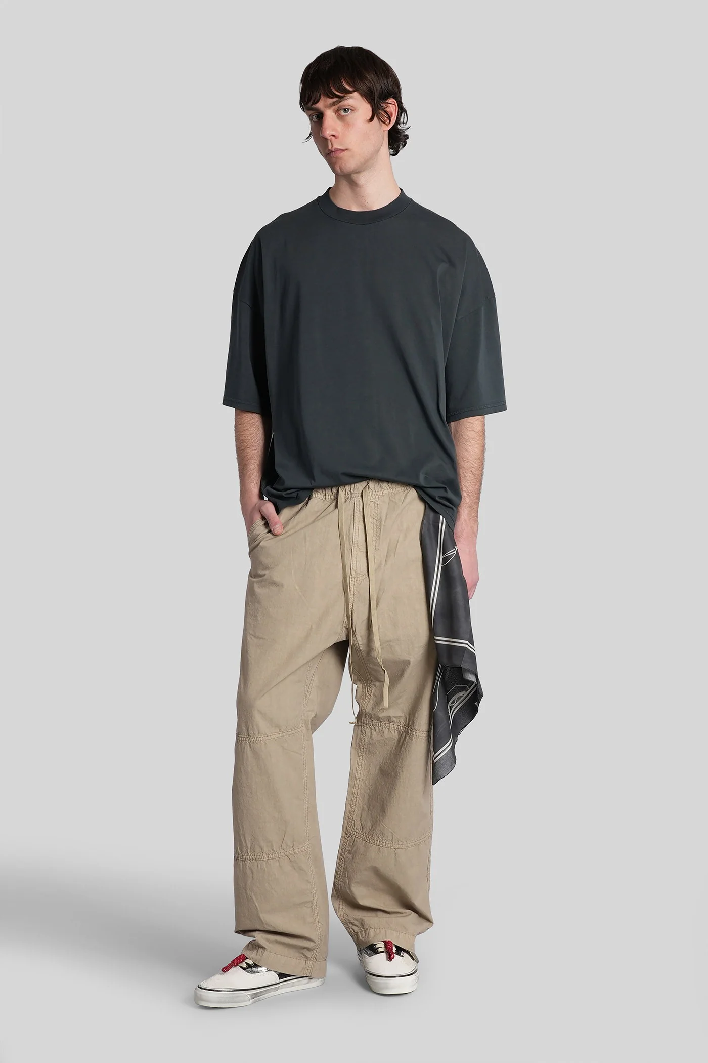 Virgil T-Shirt in black cotton - Image 2