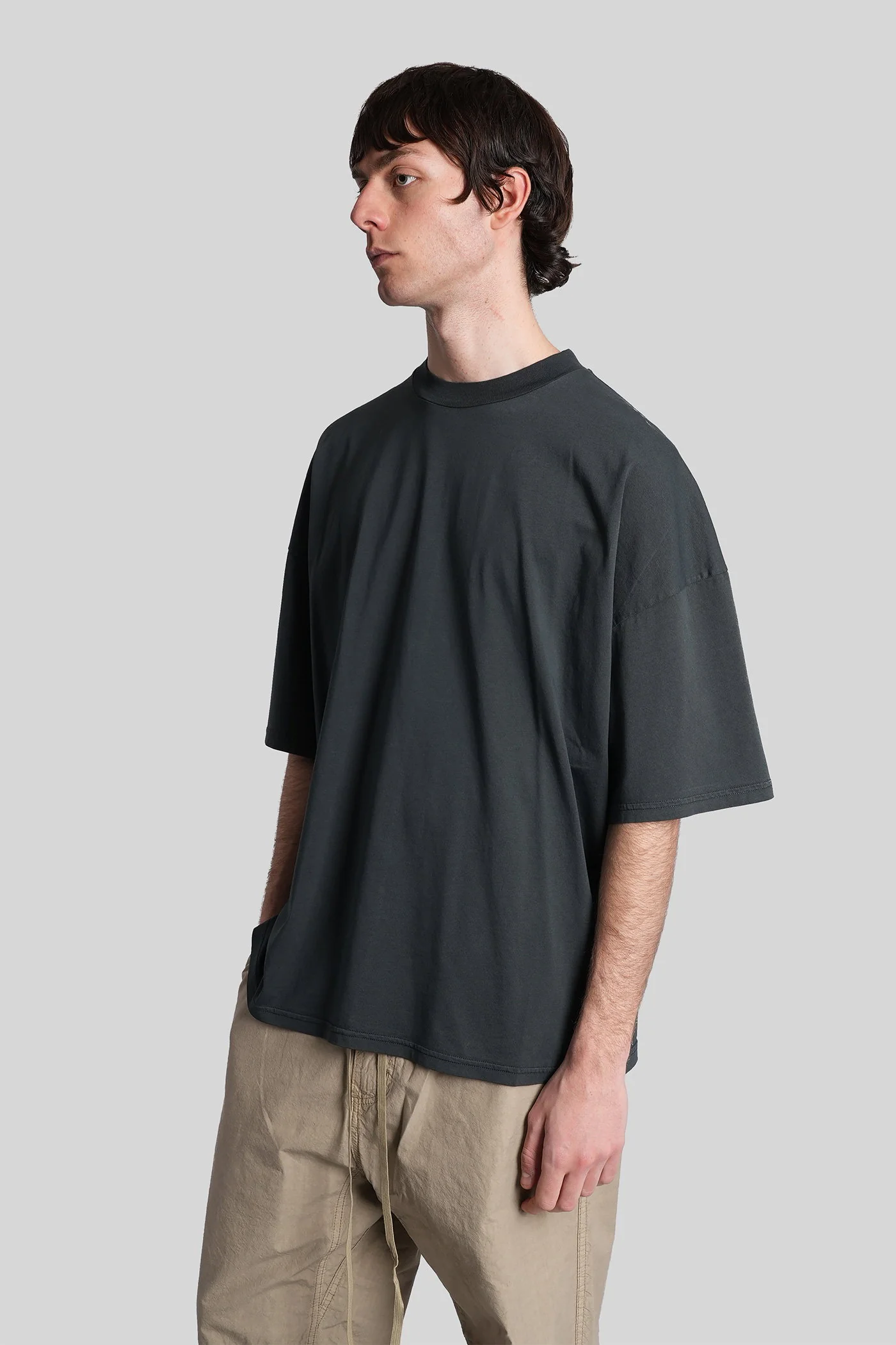 Virgil T-Shirt in black cotton - Image 4