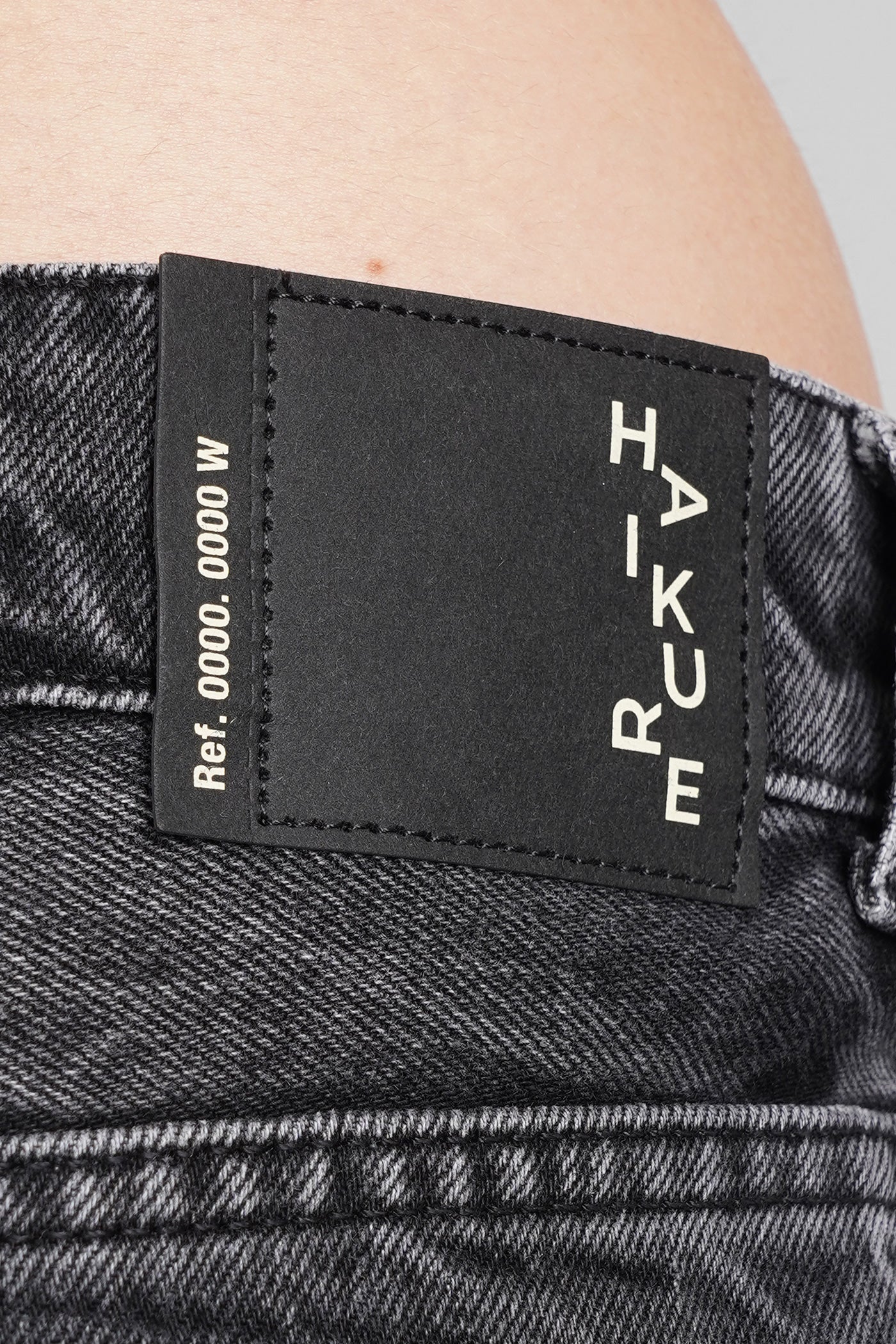 Winona Jeans in black cotton - Image 5