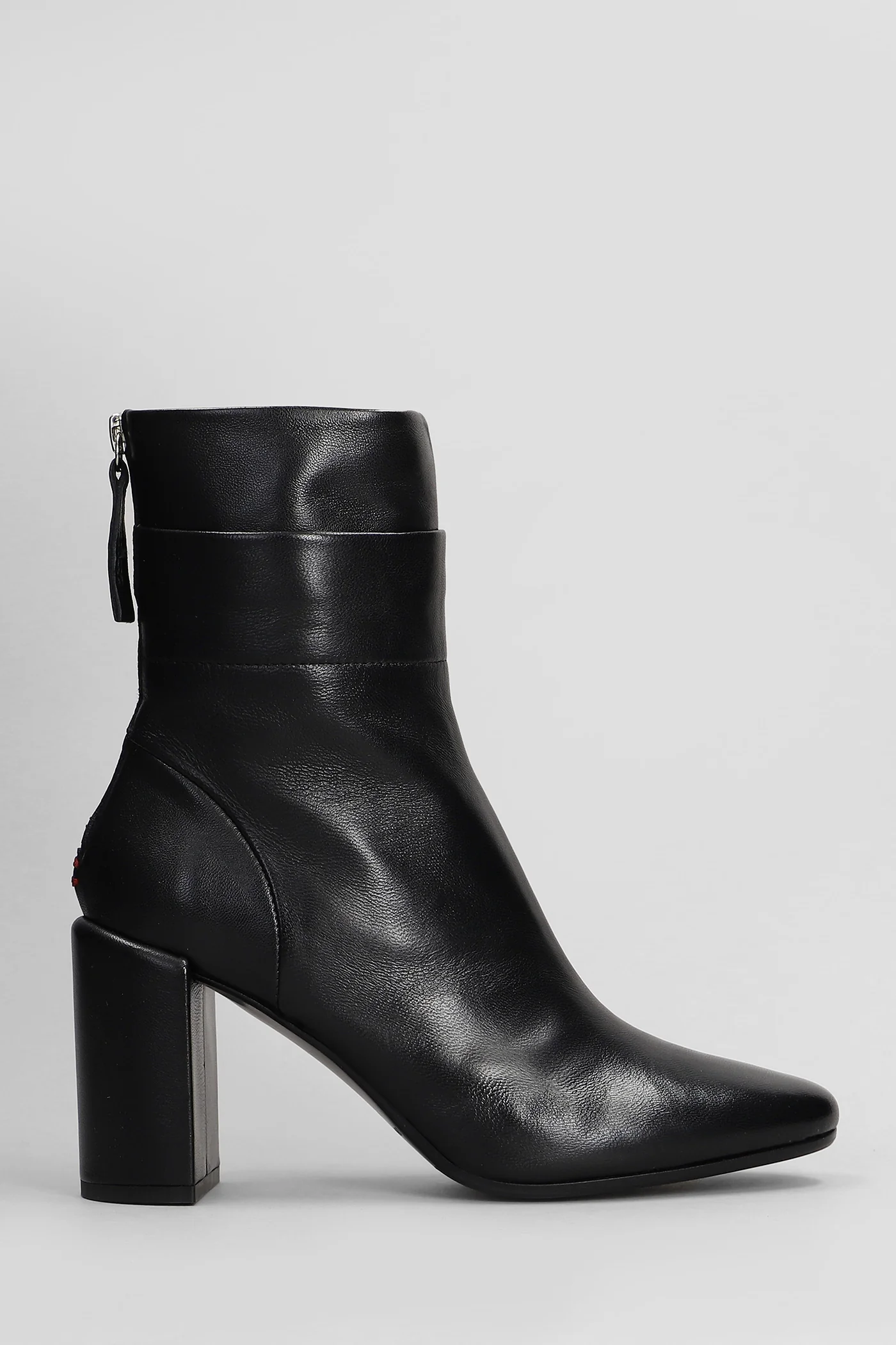Baron High heels Ankle boots in black leather