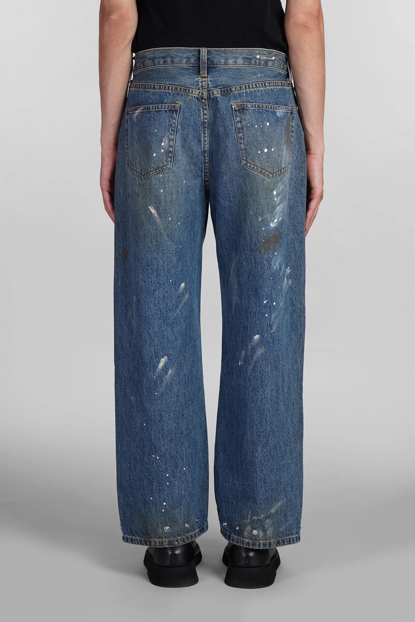 Jeans in blue cotton - Image 2