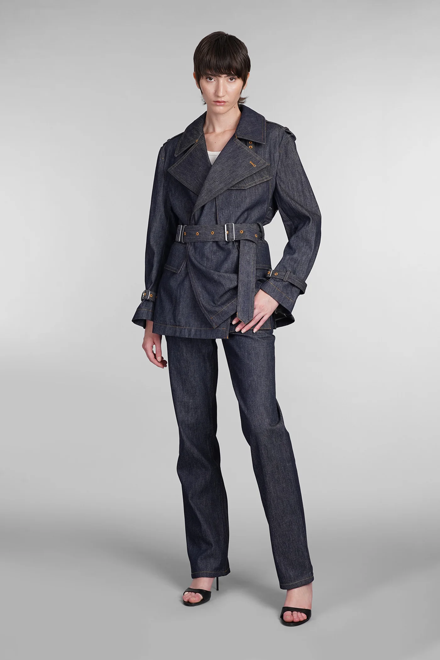 Jeans in blue cotton - Image 12