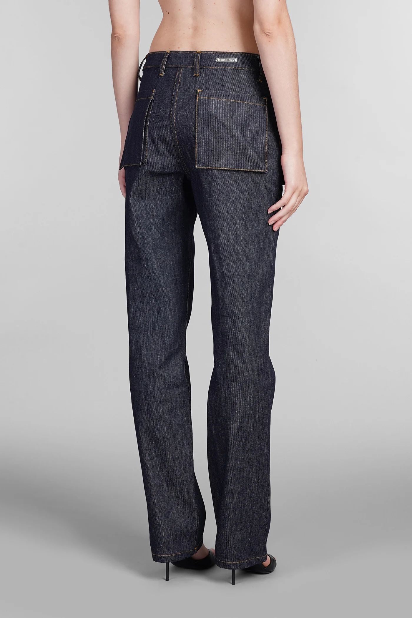 Jeans in blue cotton - Image 38