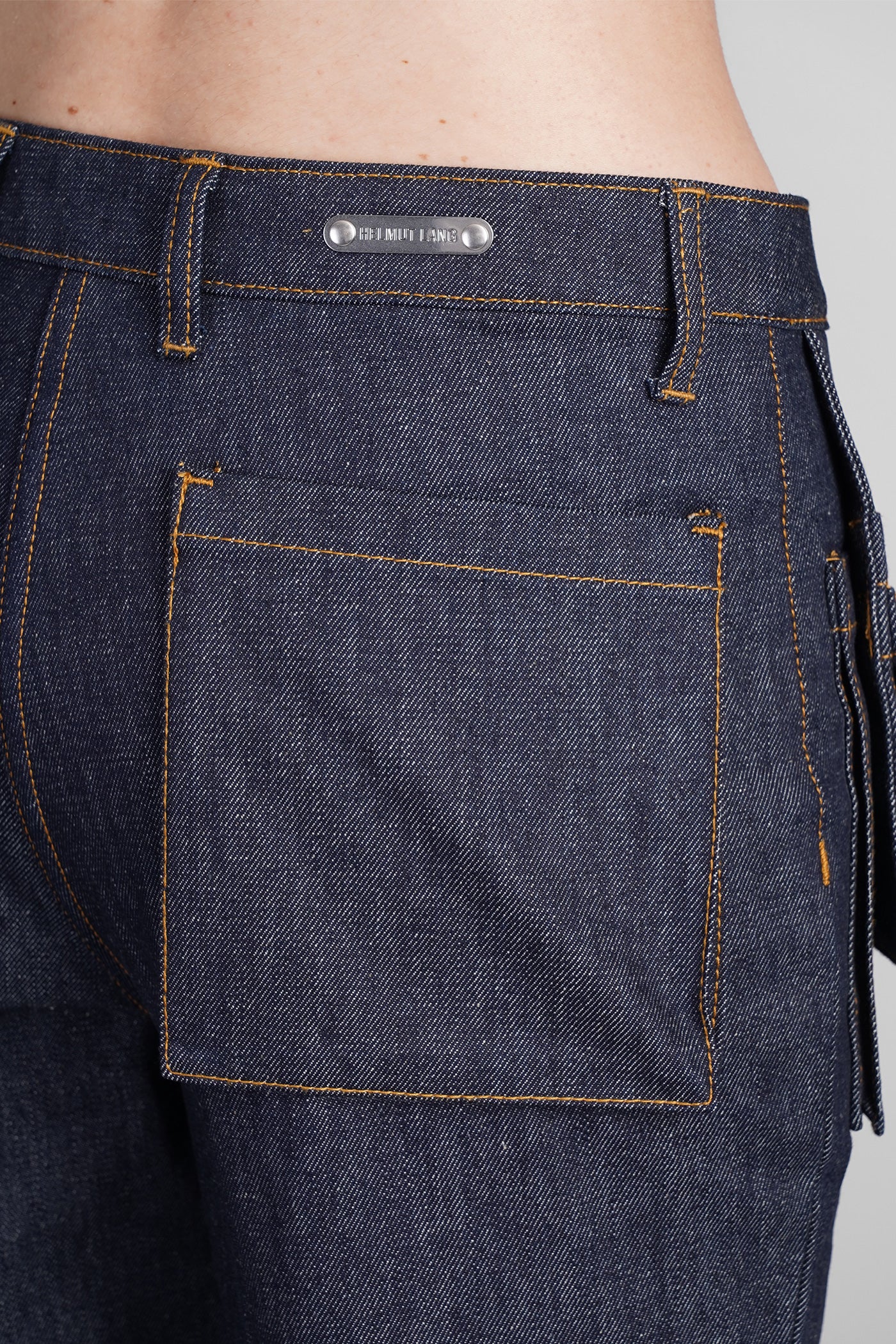 Jeans in blue cotton - Image 55