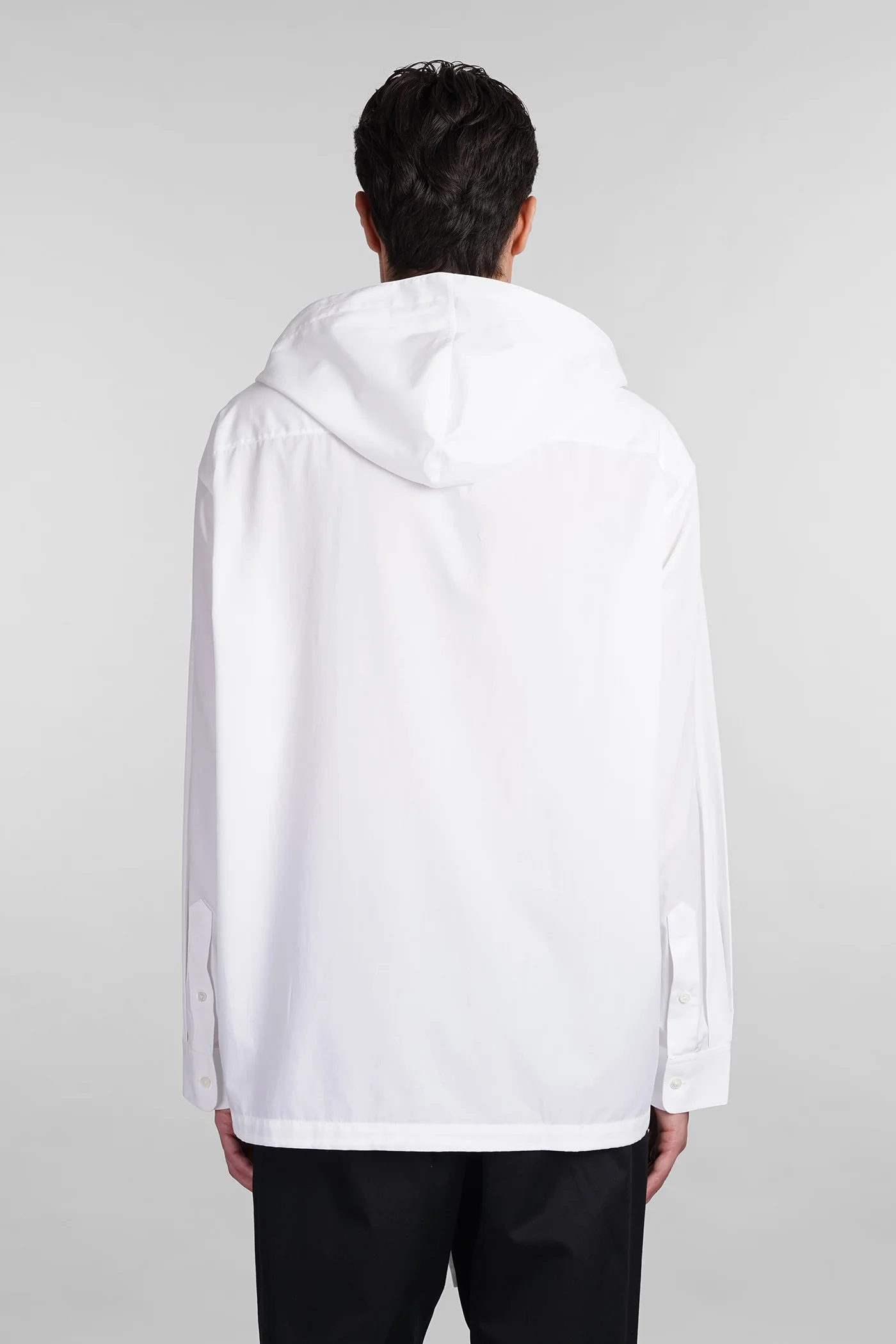 Shirt in white cotton - Image 3