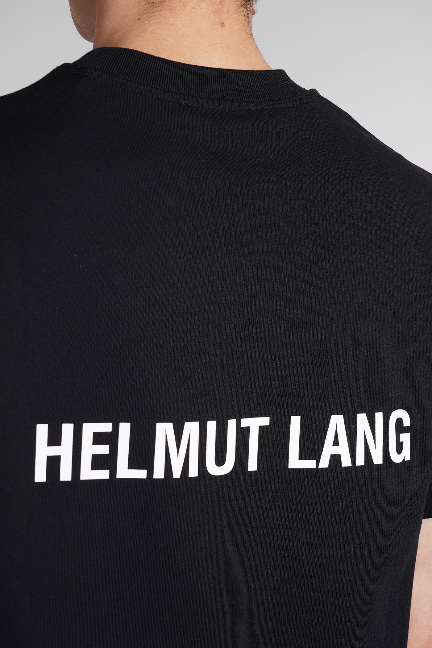 T-Shirt in black cotton - Image 5