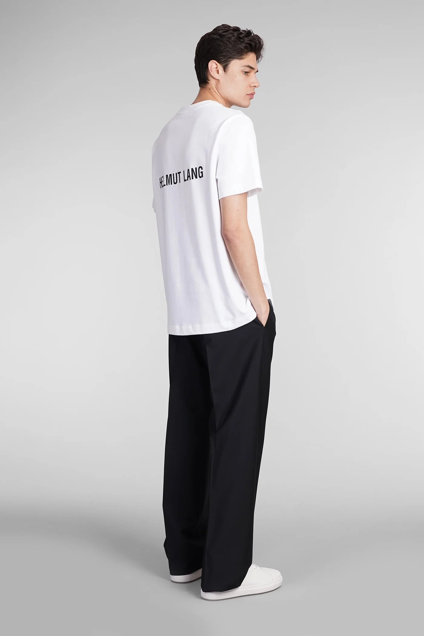 T-Shirt in white cotton - Image 2