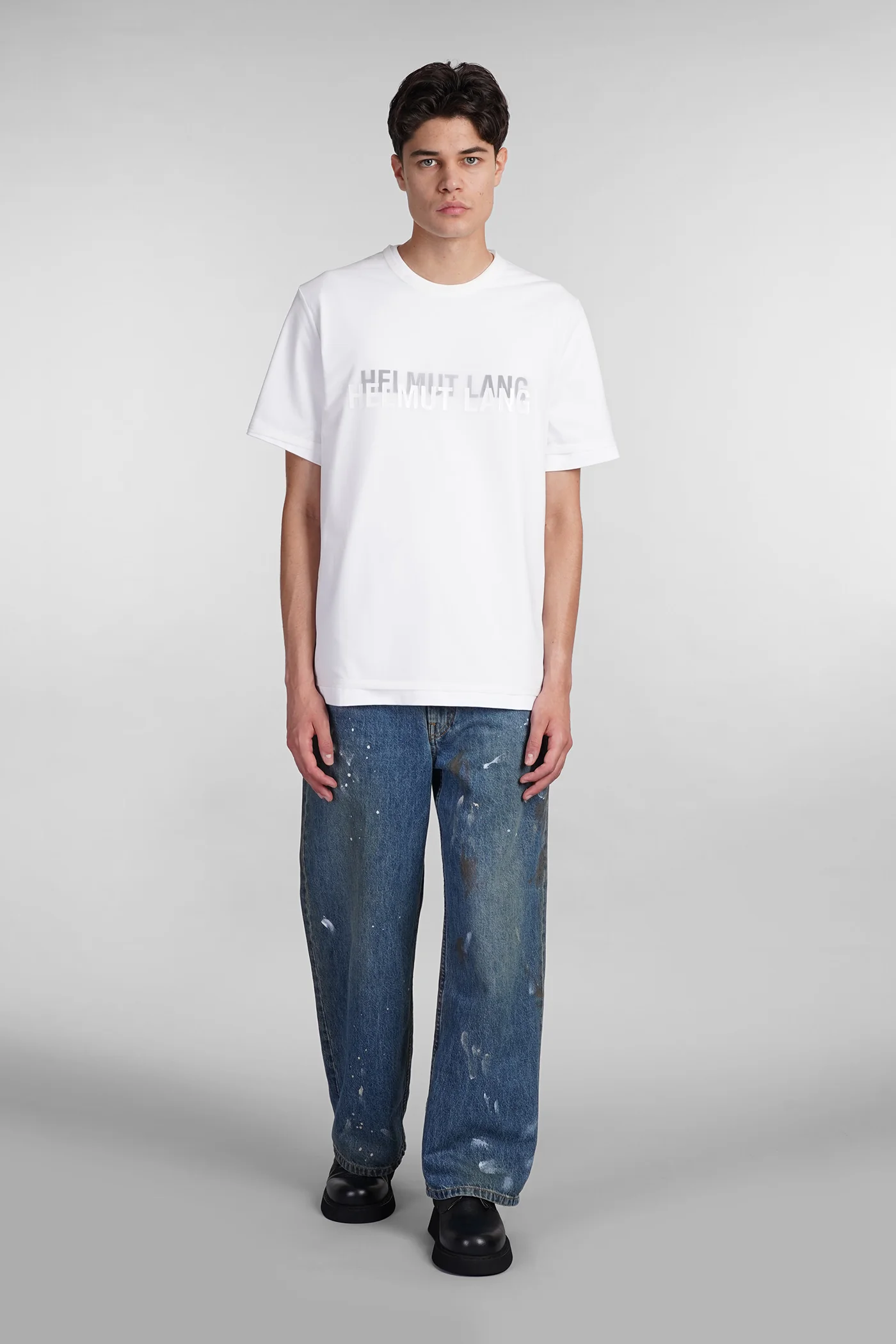 T-Shirt in white polyester - Image 2