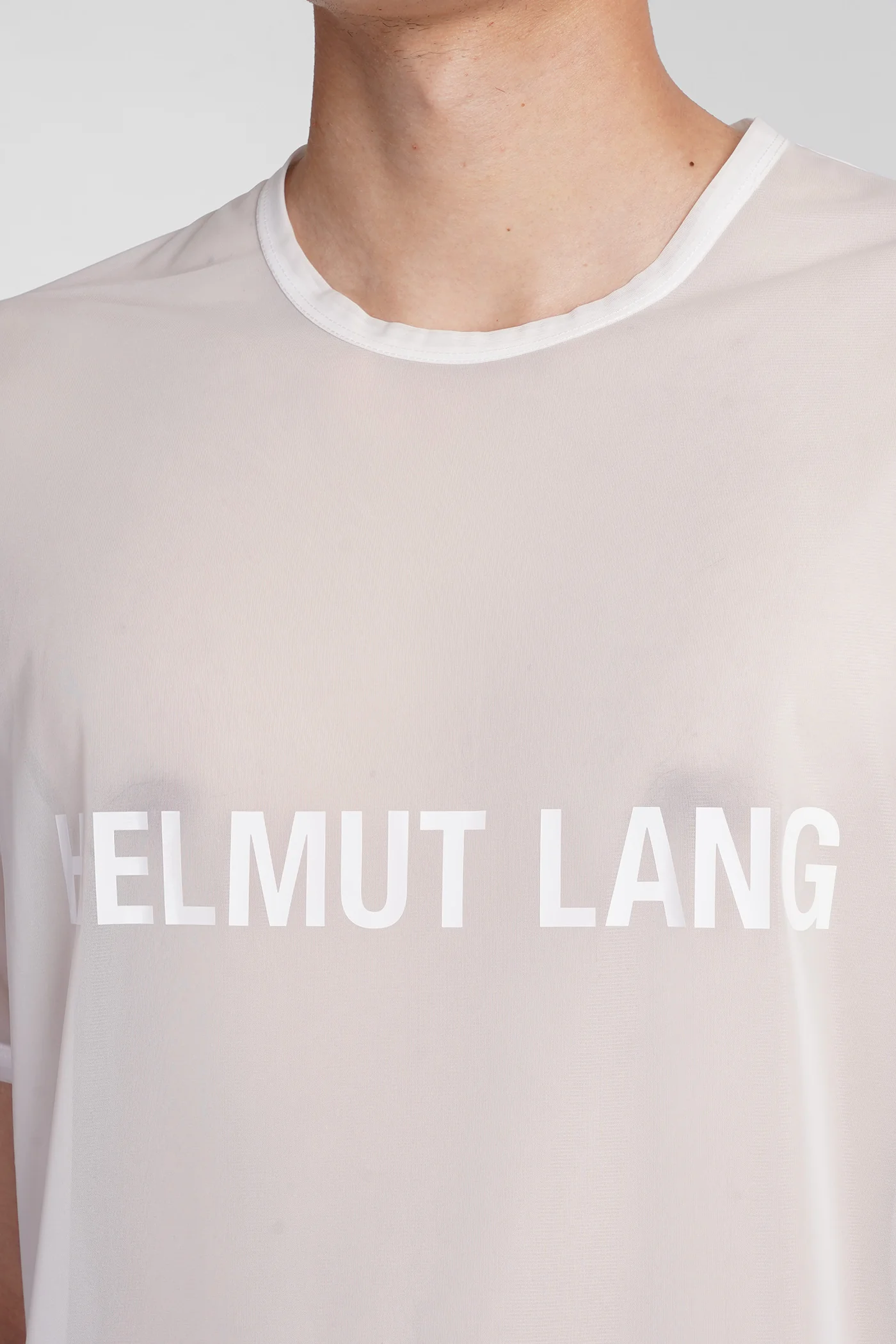 T-Shirt in white polyester - Image 5