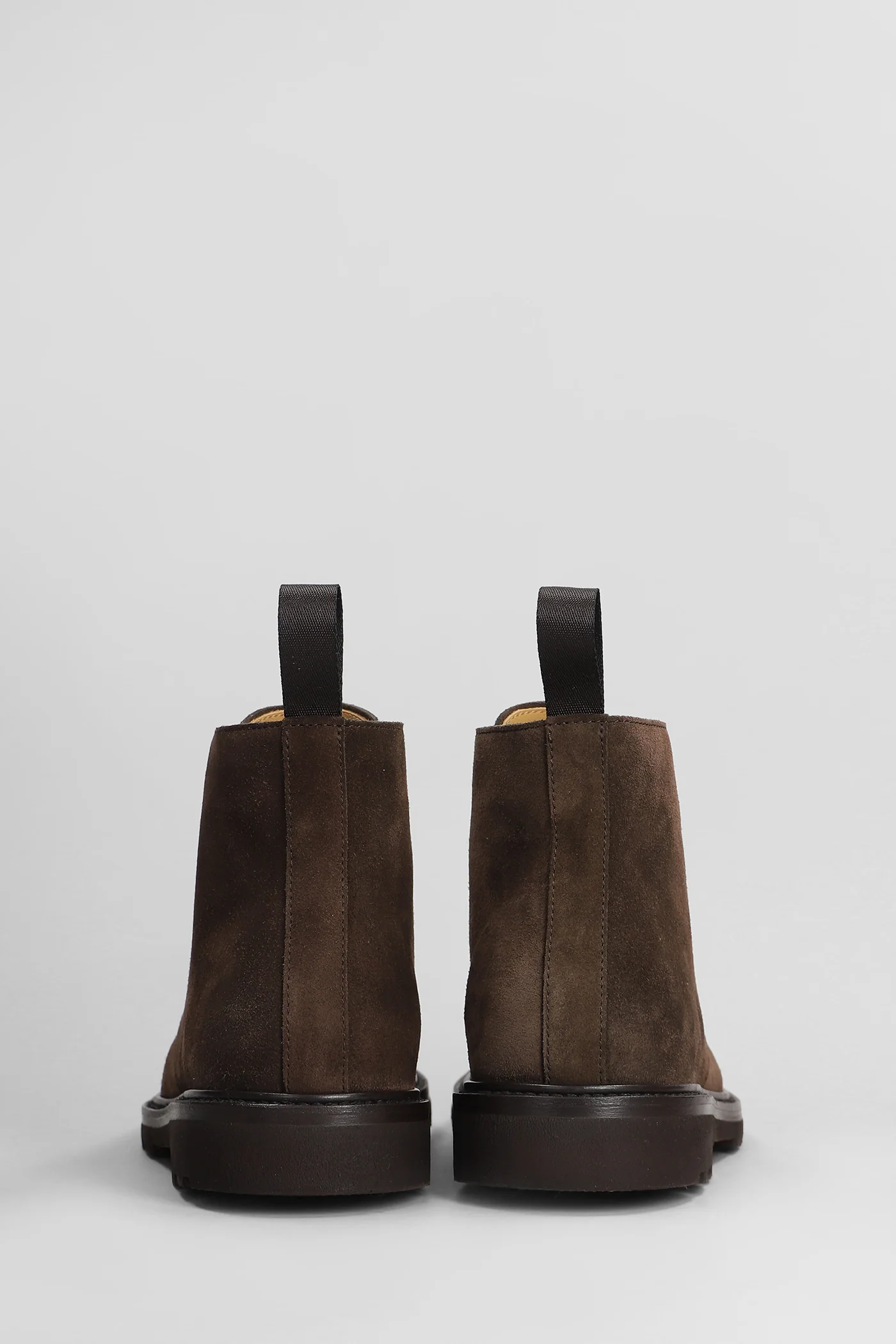 Ankle boots in brown suede - Image 4