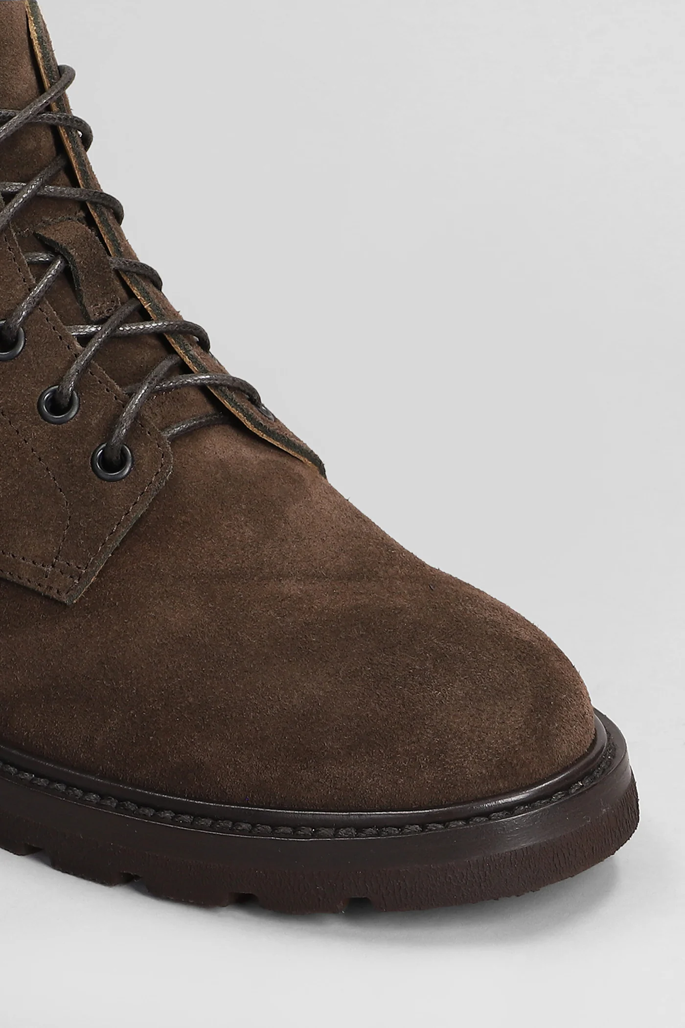 Ankle boots in brown suede - Image 5