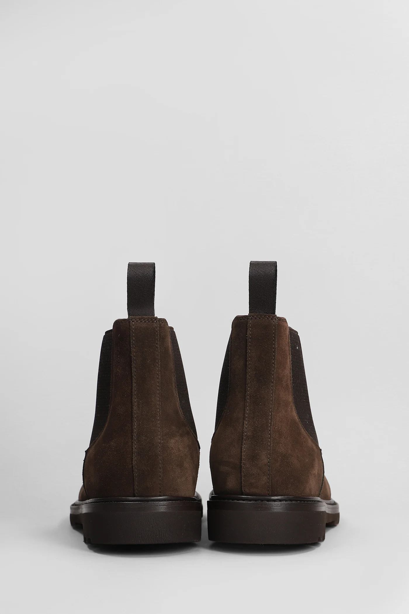 Ankle boots in brown suede - Image 4
