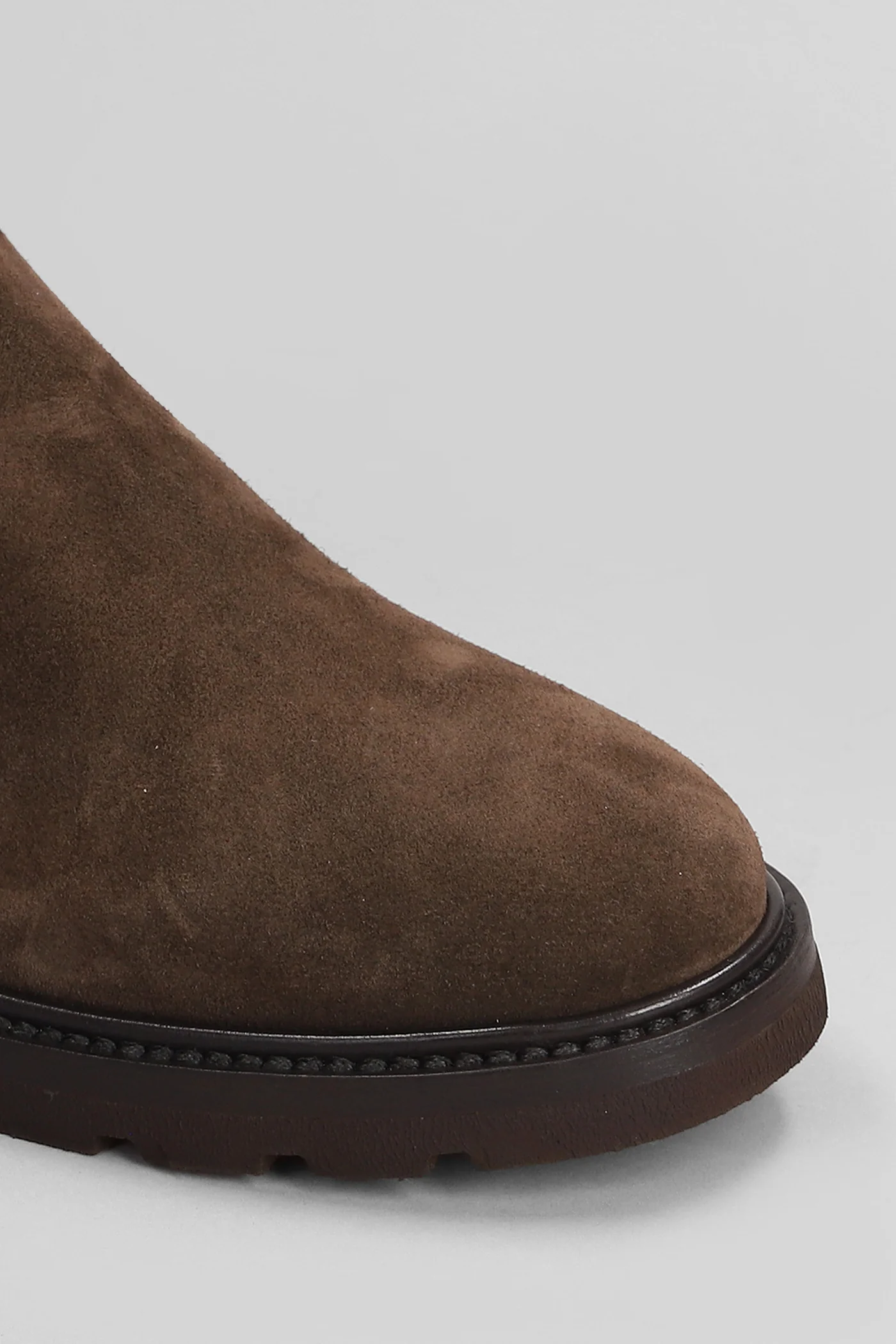 Ankle boots in brown suede - Image 5