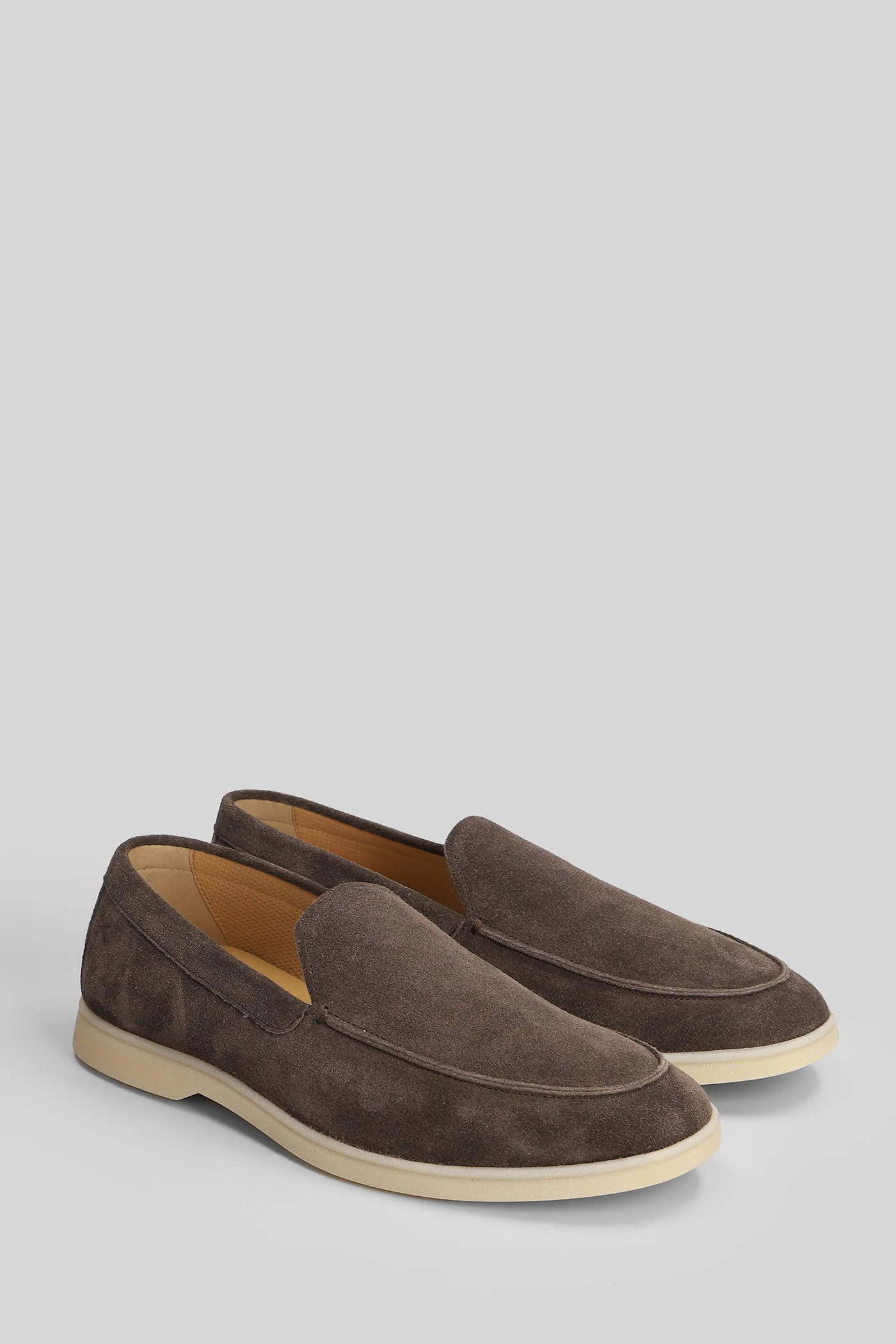 Loafers in brown suede - Image 2