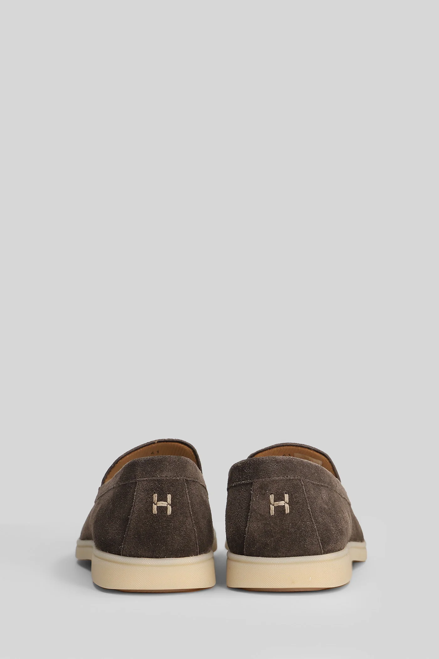 Loafers in brown suede - Image 4