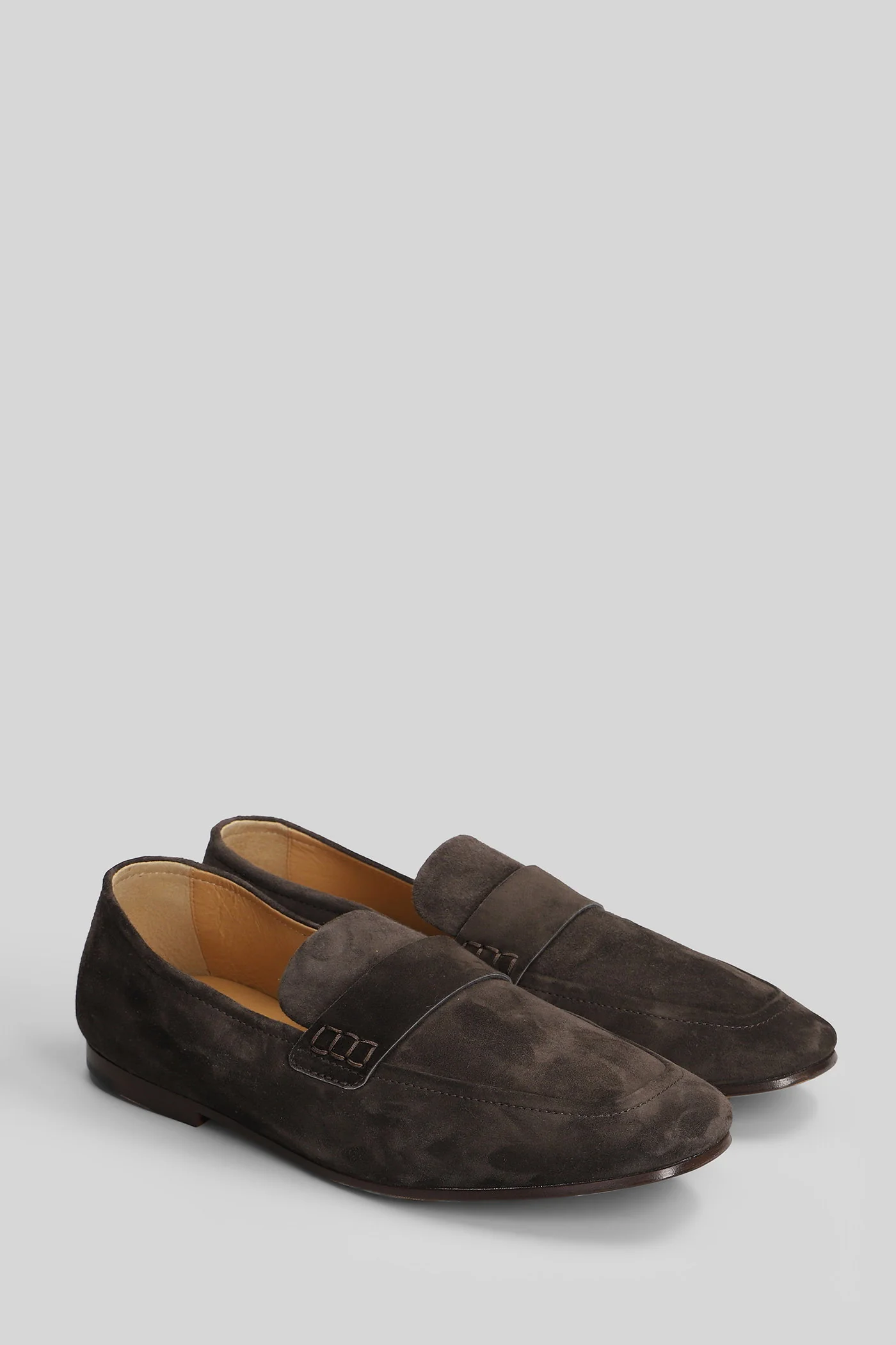 Loafers in brown suede - Image 2