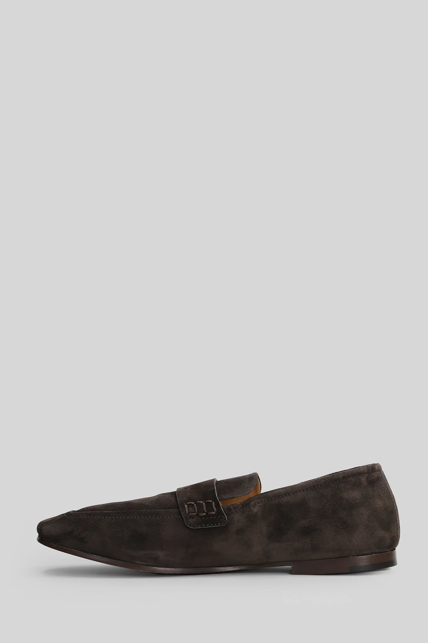 Loafers in brown suede - Image 3