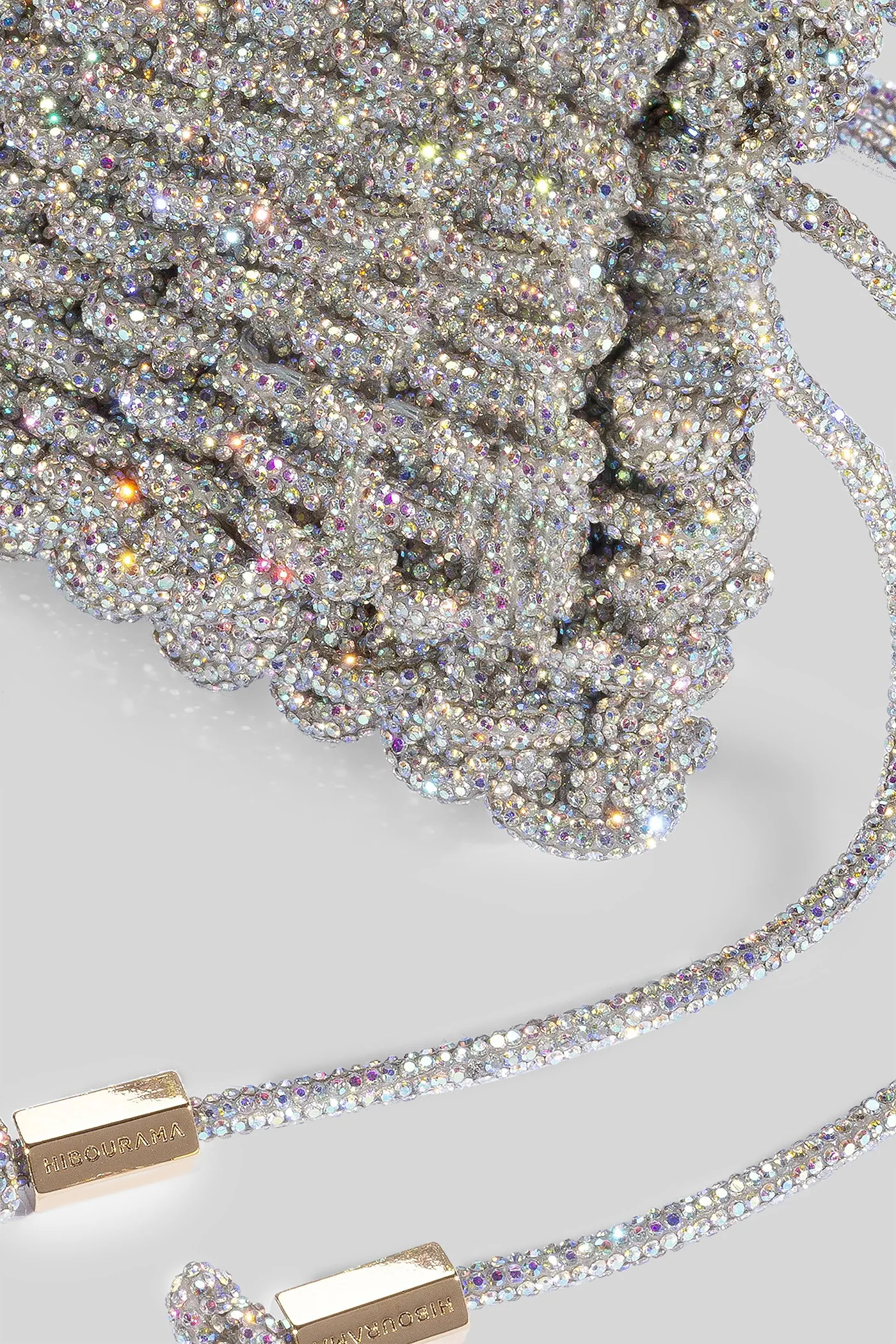 Aurora Clutch in silver Resin - Image 3