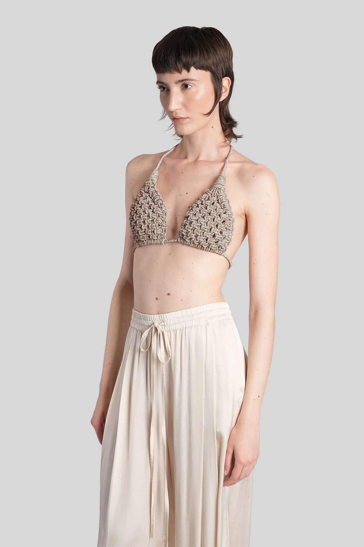 Diamond bra Topwear in rose-pink Resin - Image 4