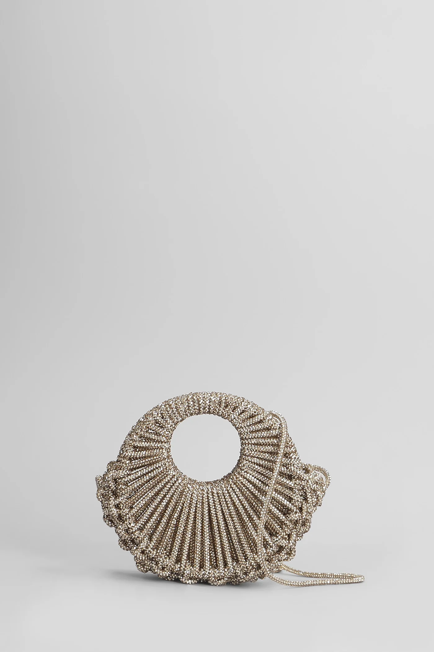 Jaya mini Shoulder bag in gold Resin