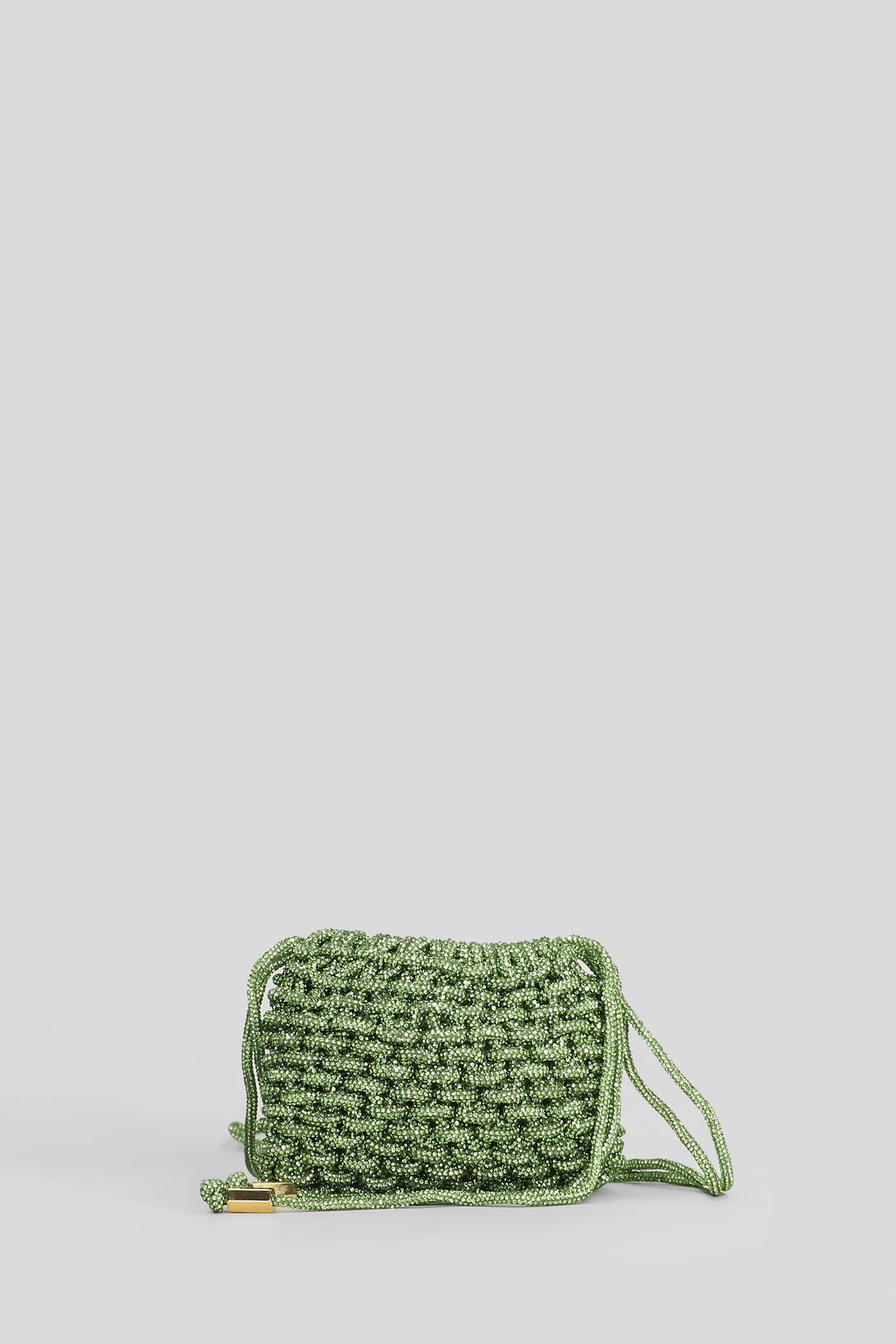 Penelope mini Shoulder bag in green Resin