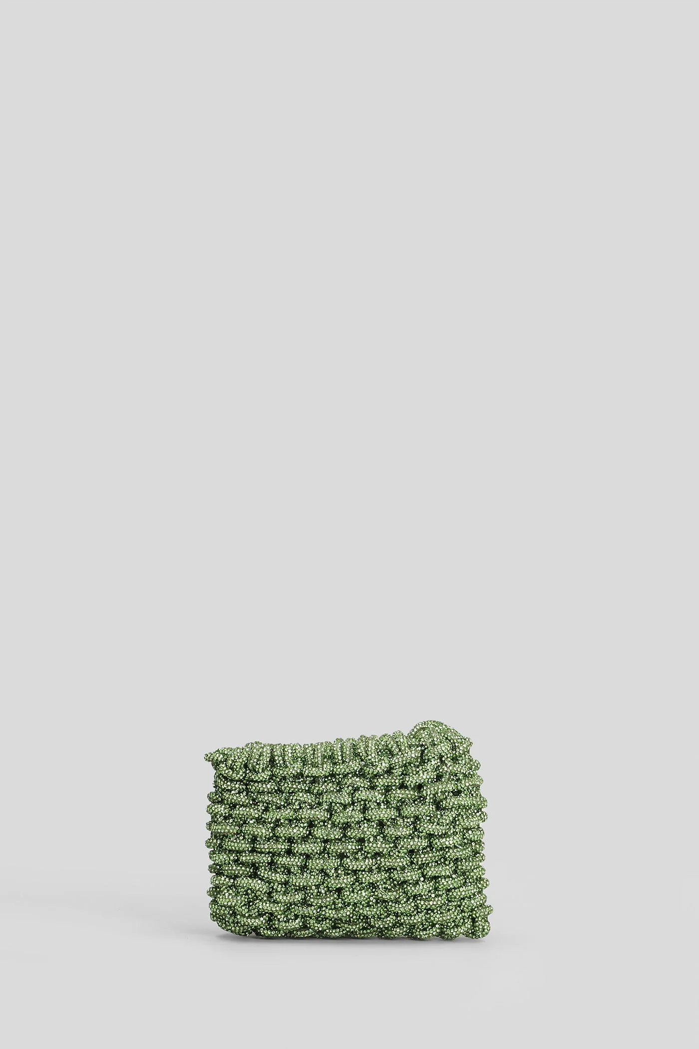 Penelope mini Shoulder bag in green Resin - Image 3