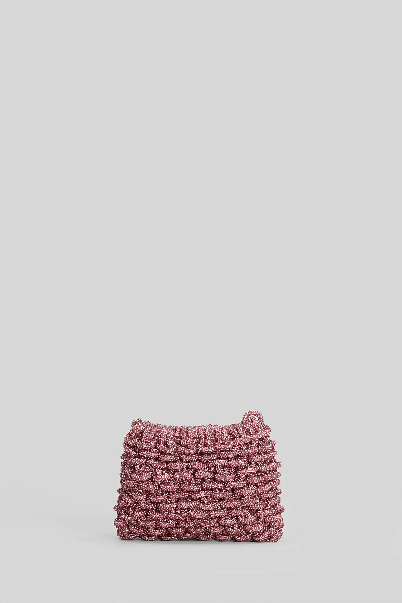 Penelope mini Shoulder bag in rose-pink Resin - Image 3