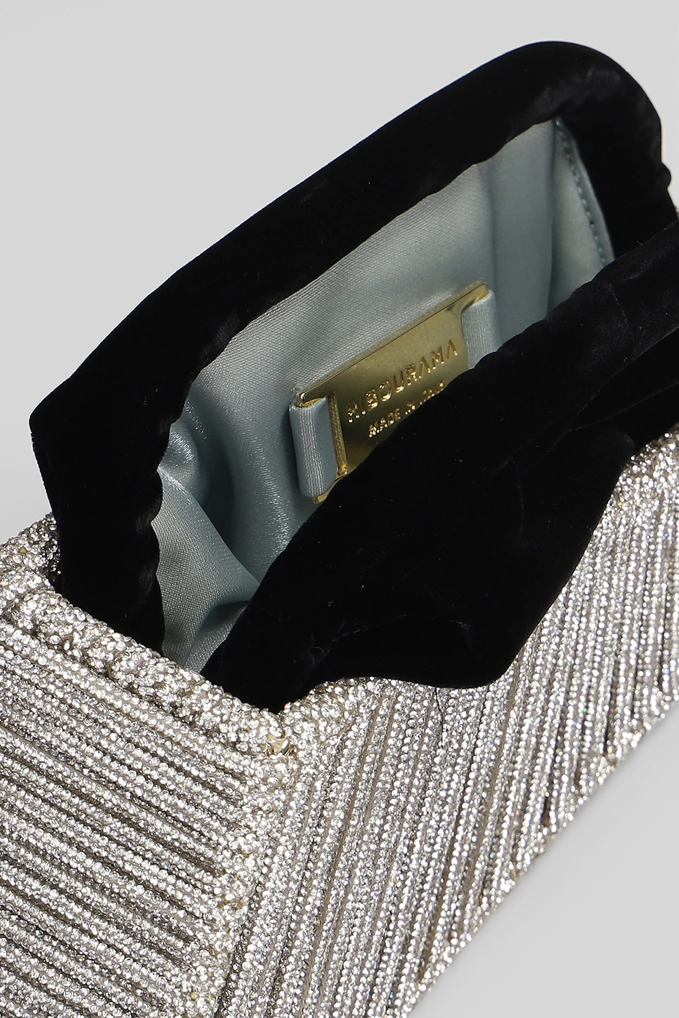 Saturnia clutch Clutch in silver Resin - Image 4