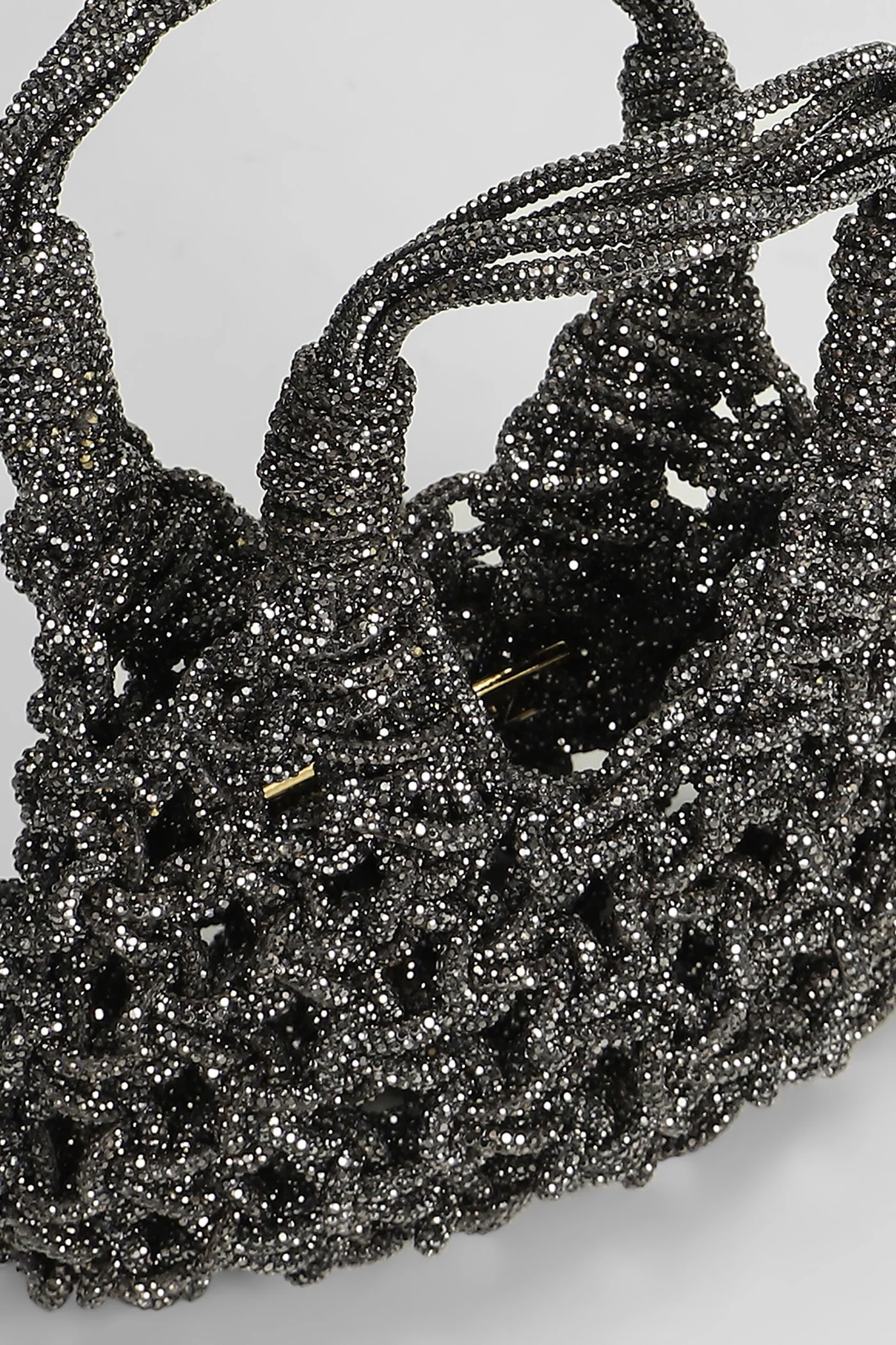 Vannifique mini Hand bag in black Resin - Image 4
