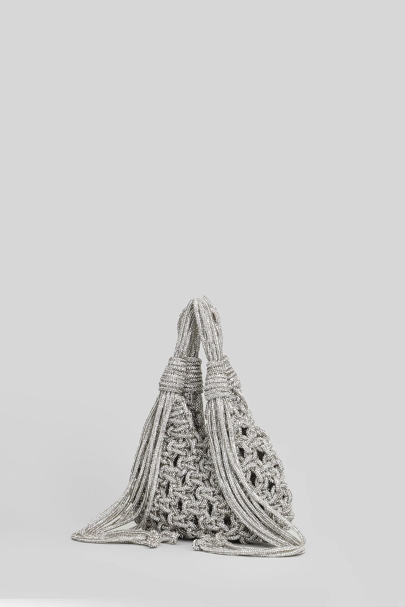 Vannifique mini pend Hand bag in silver Resin - Image 2