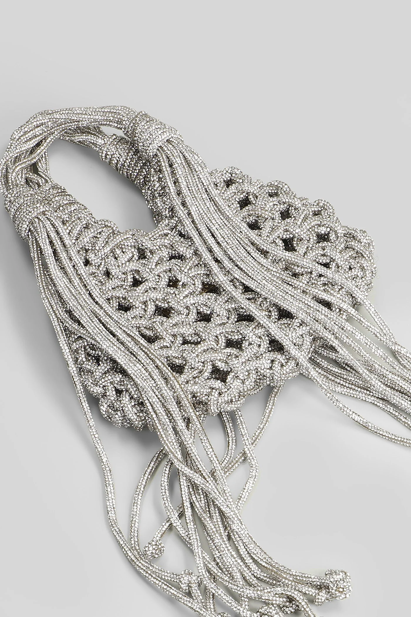 Vannifique mini pend Hand bag in silver Resin - Image 4