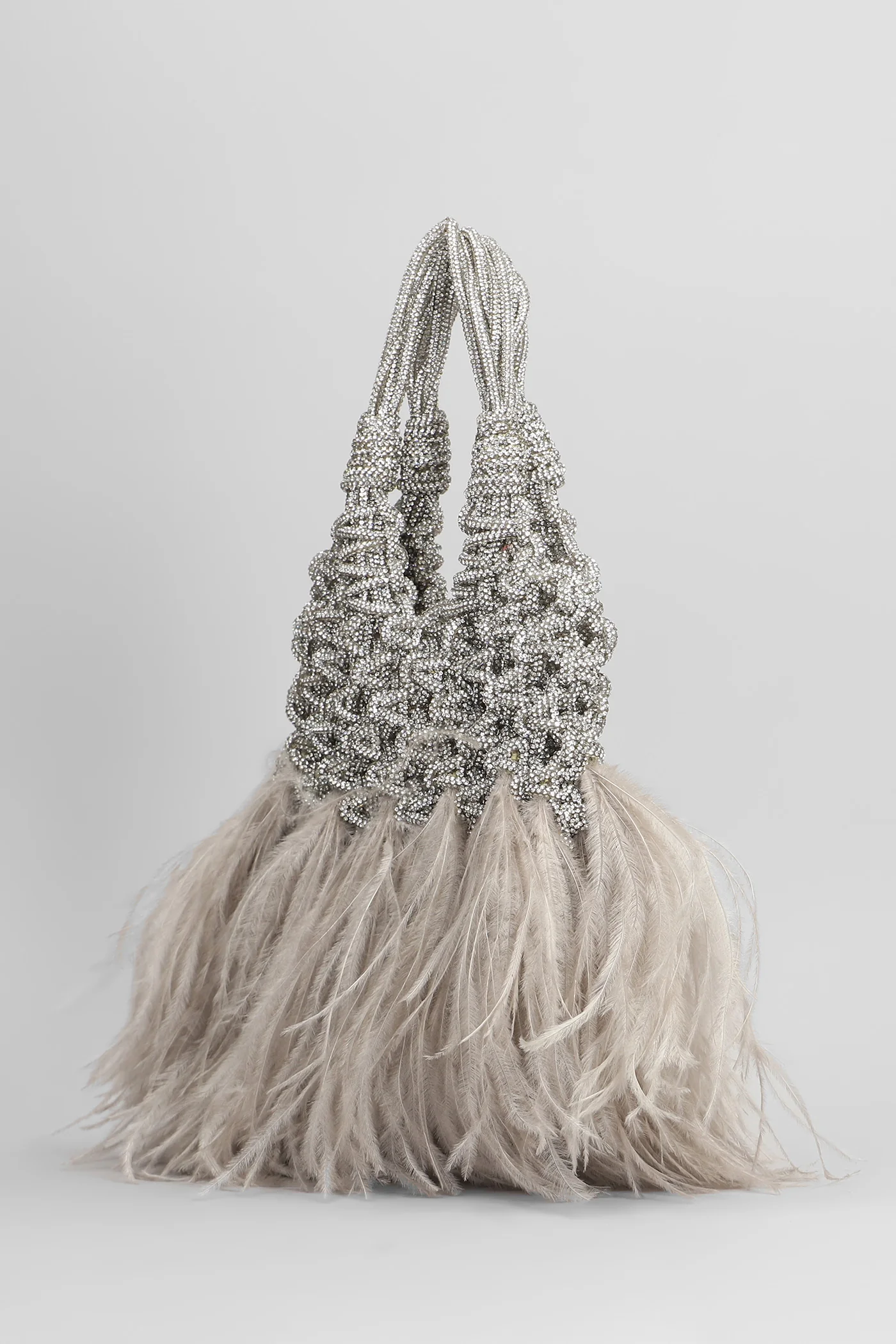 Vannifique mini plum Shoulder bag in silver Resin - Image 2