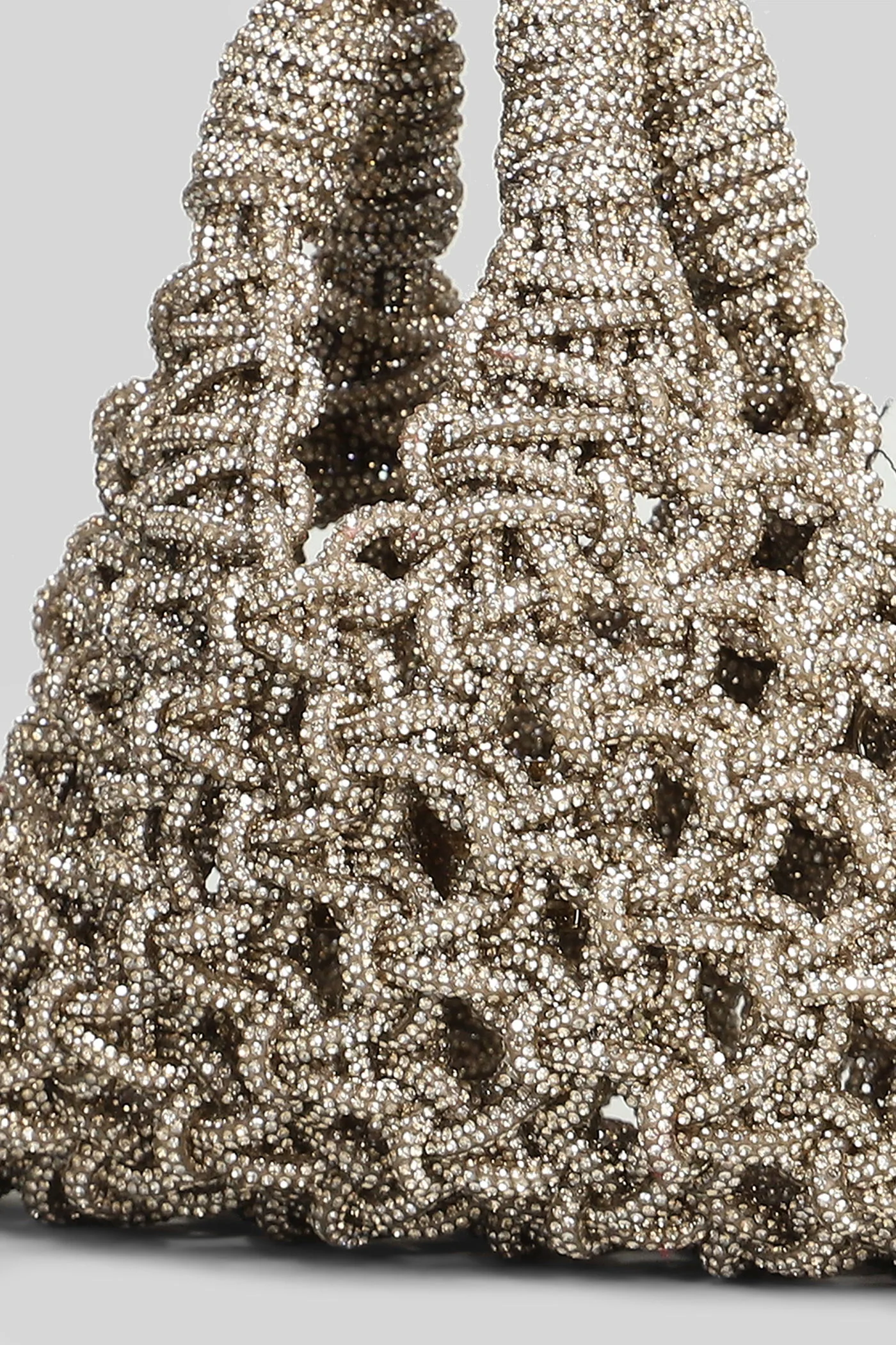 Vannifique mini Shoulder bag in gold Resin - Image 4