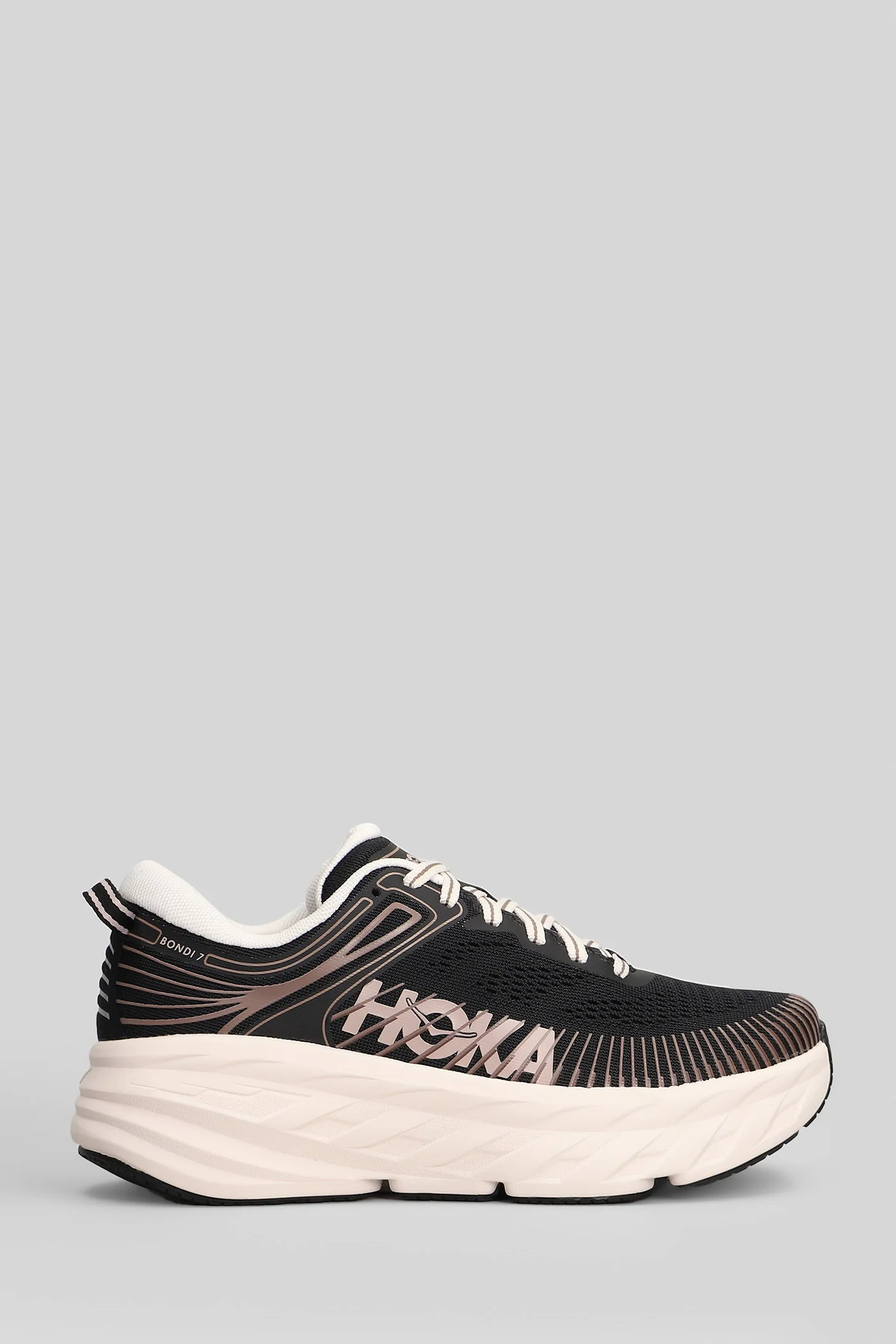 Bondi 7 Sneakers in black fabric
