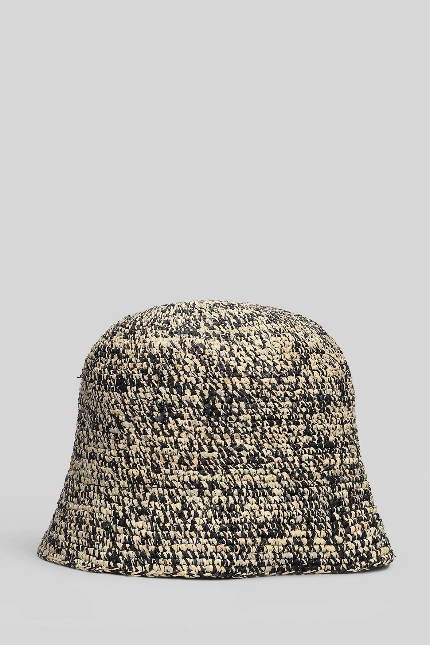 Andao Hats in black raffia - Image 3