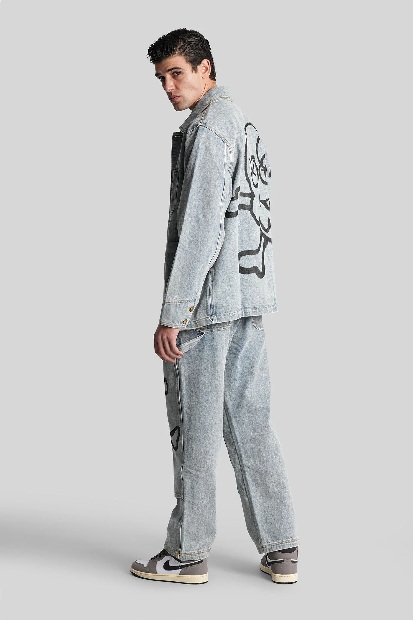 Denim Jackets in blue cotton - Image 2