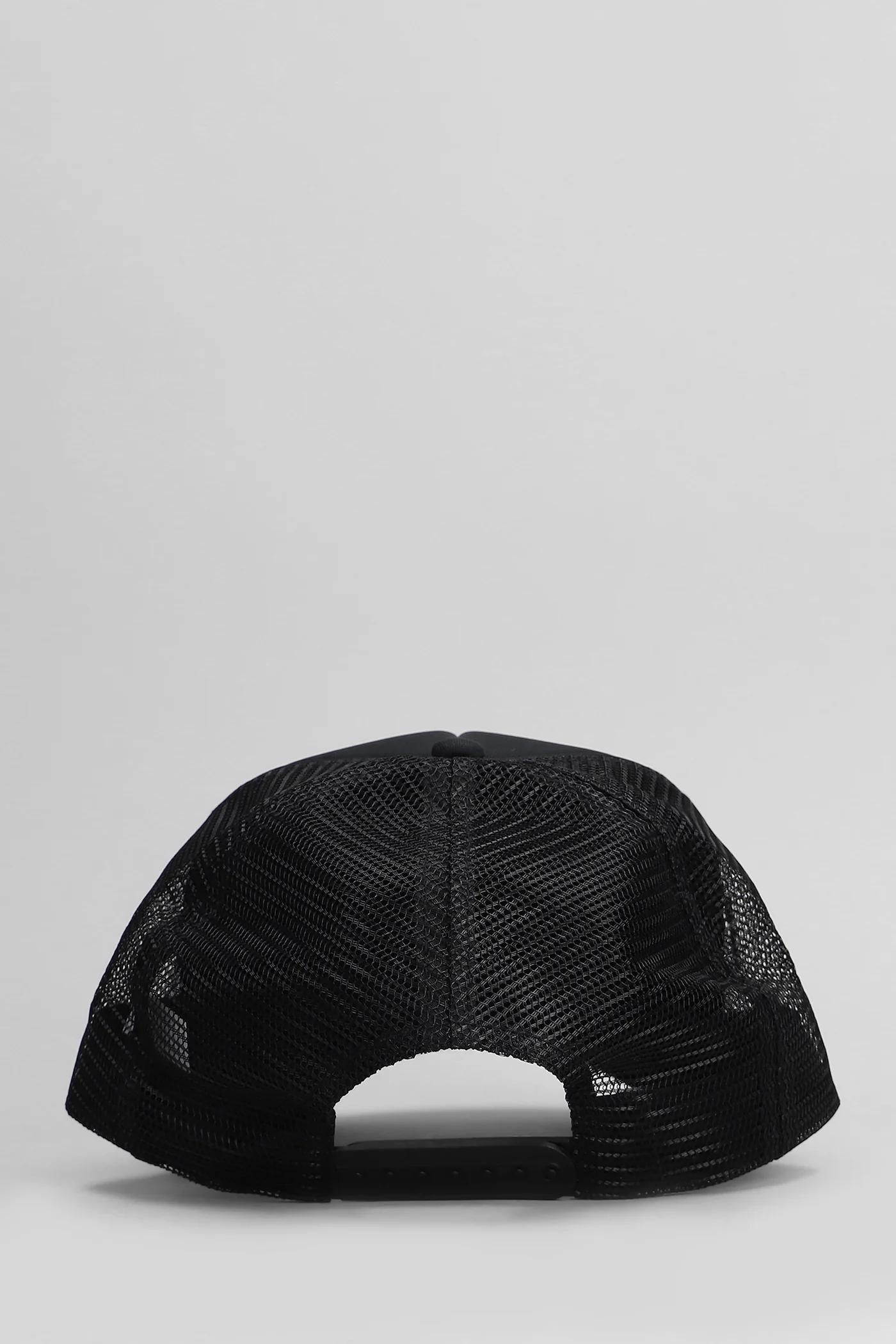 Hats in black polyester - Image 3