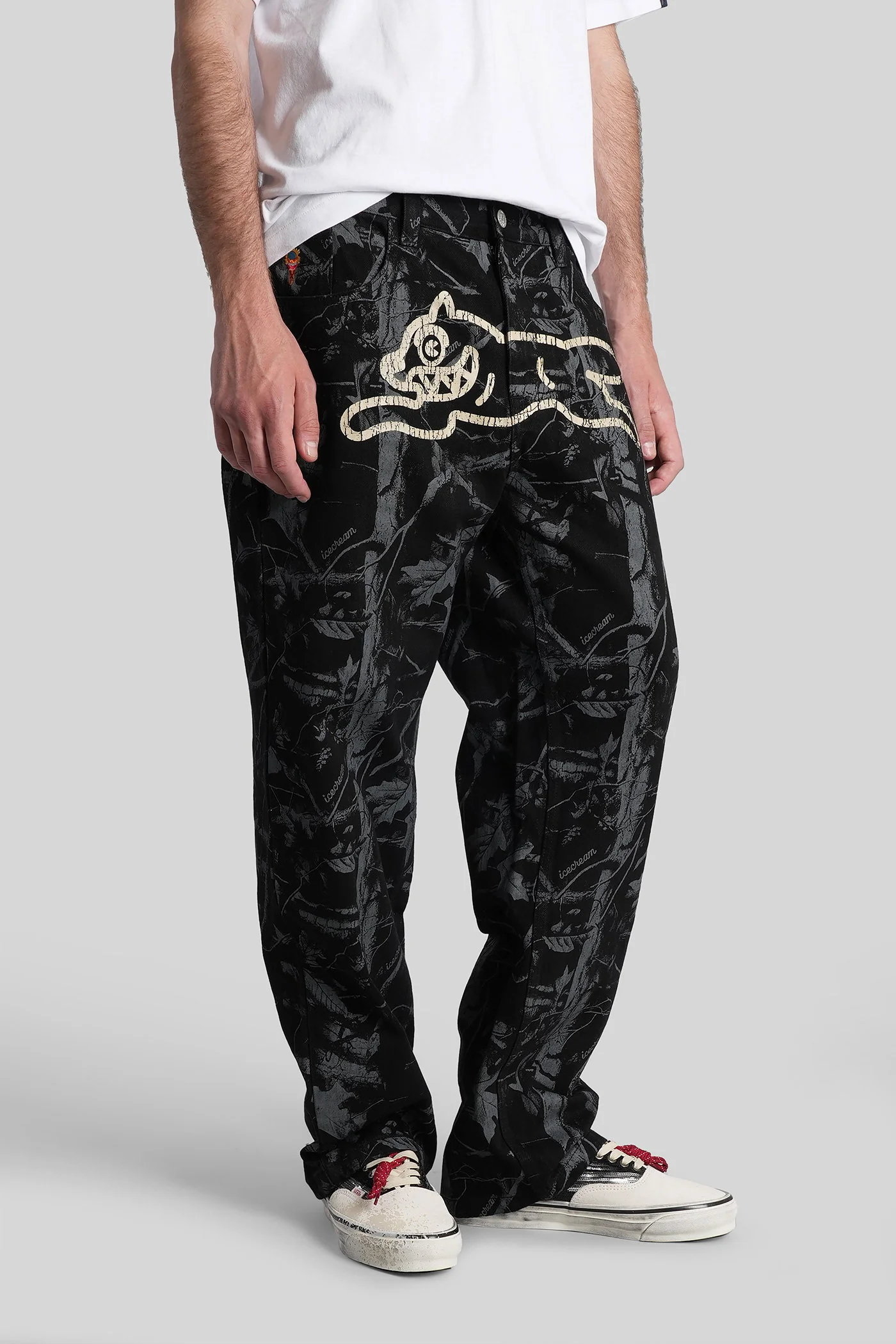 Jeans in black denim - Image 4