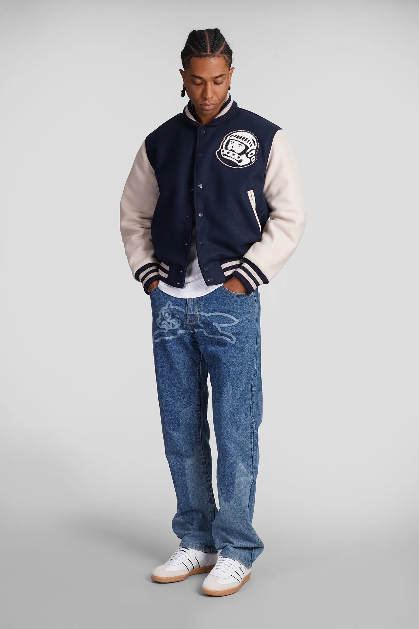 Jeans in blue cotton - Image 2